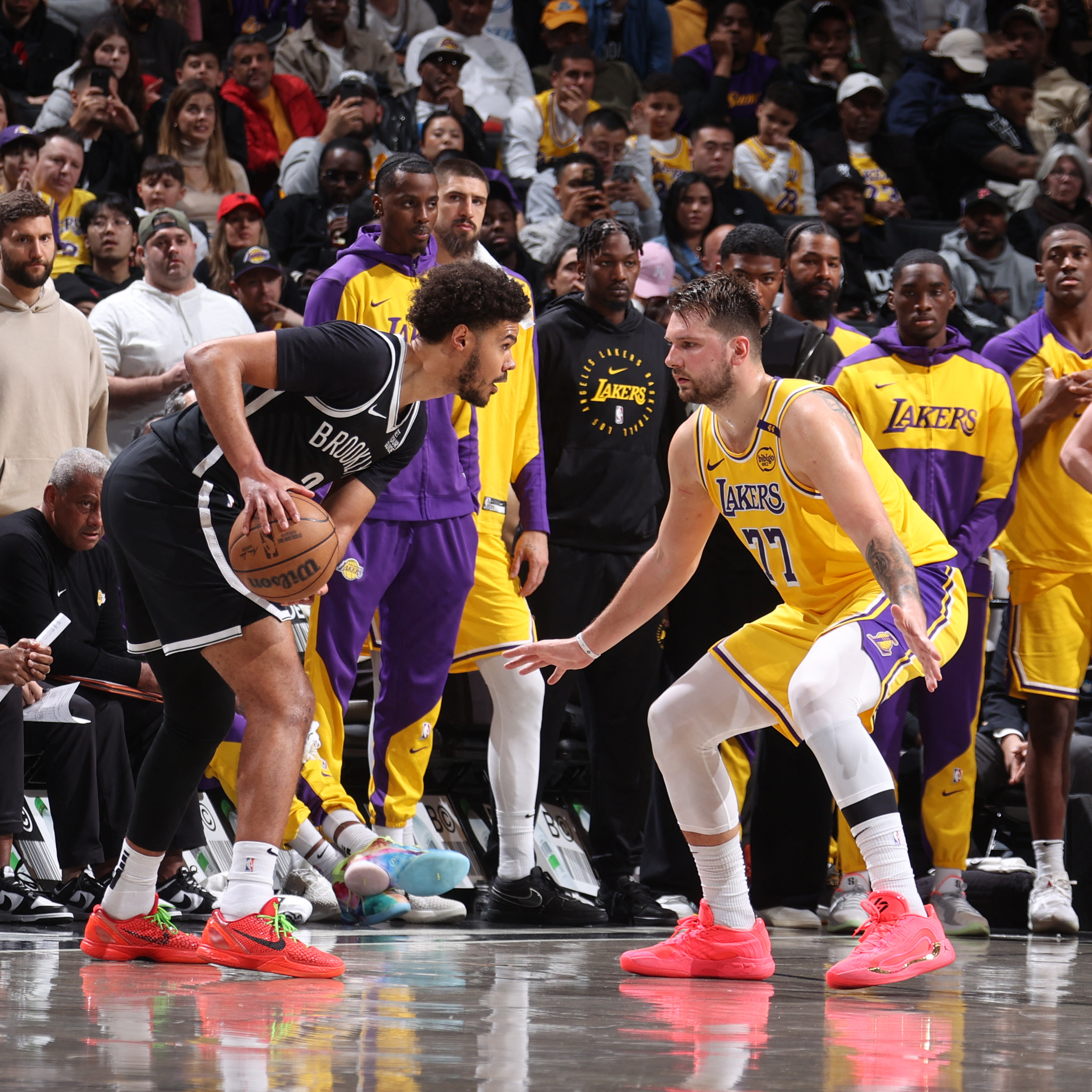 Cameron Johnson in action.