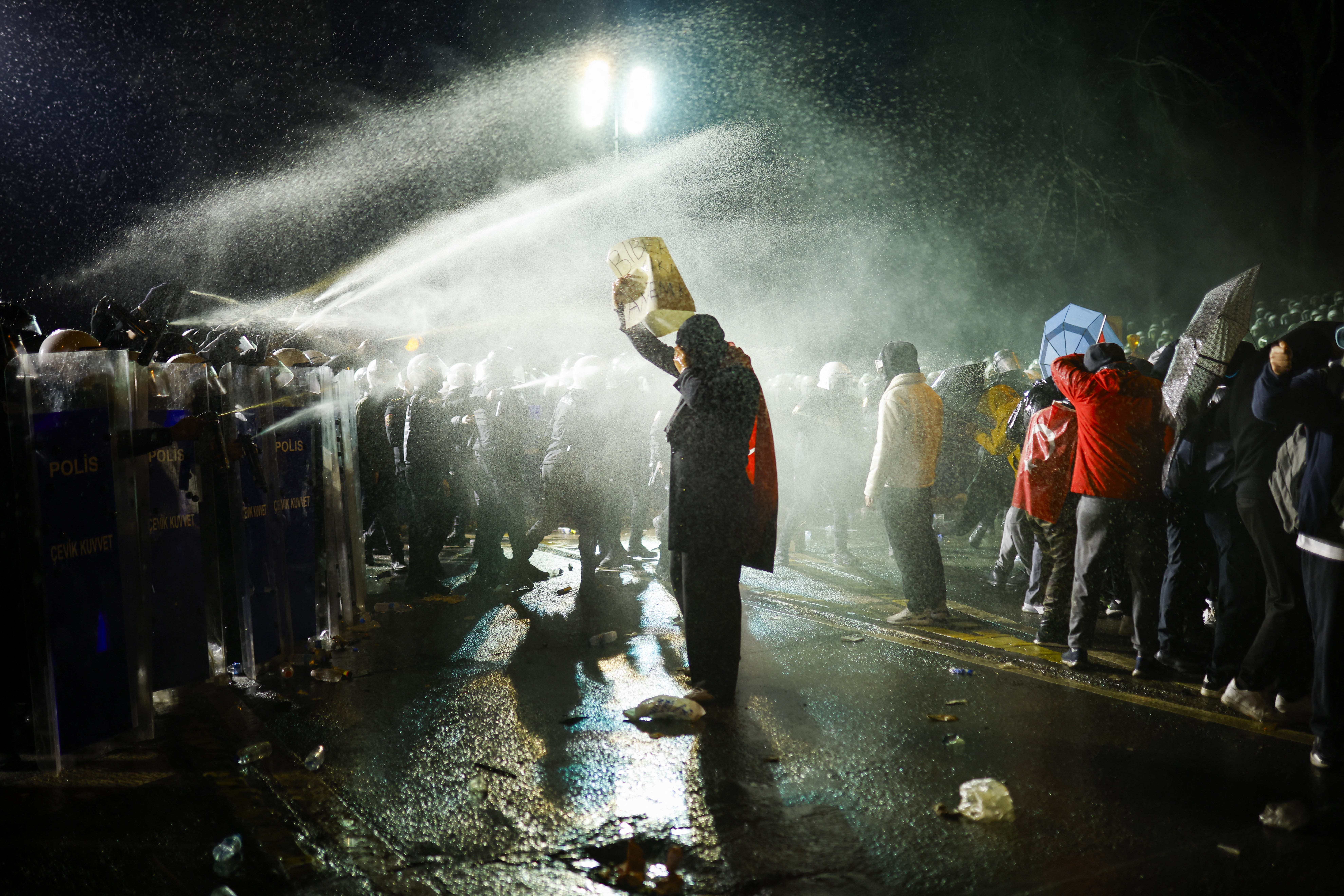 Protesters rally in Istanbul as Imamoglu jailed in graft probe
