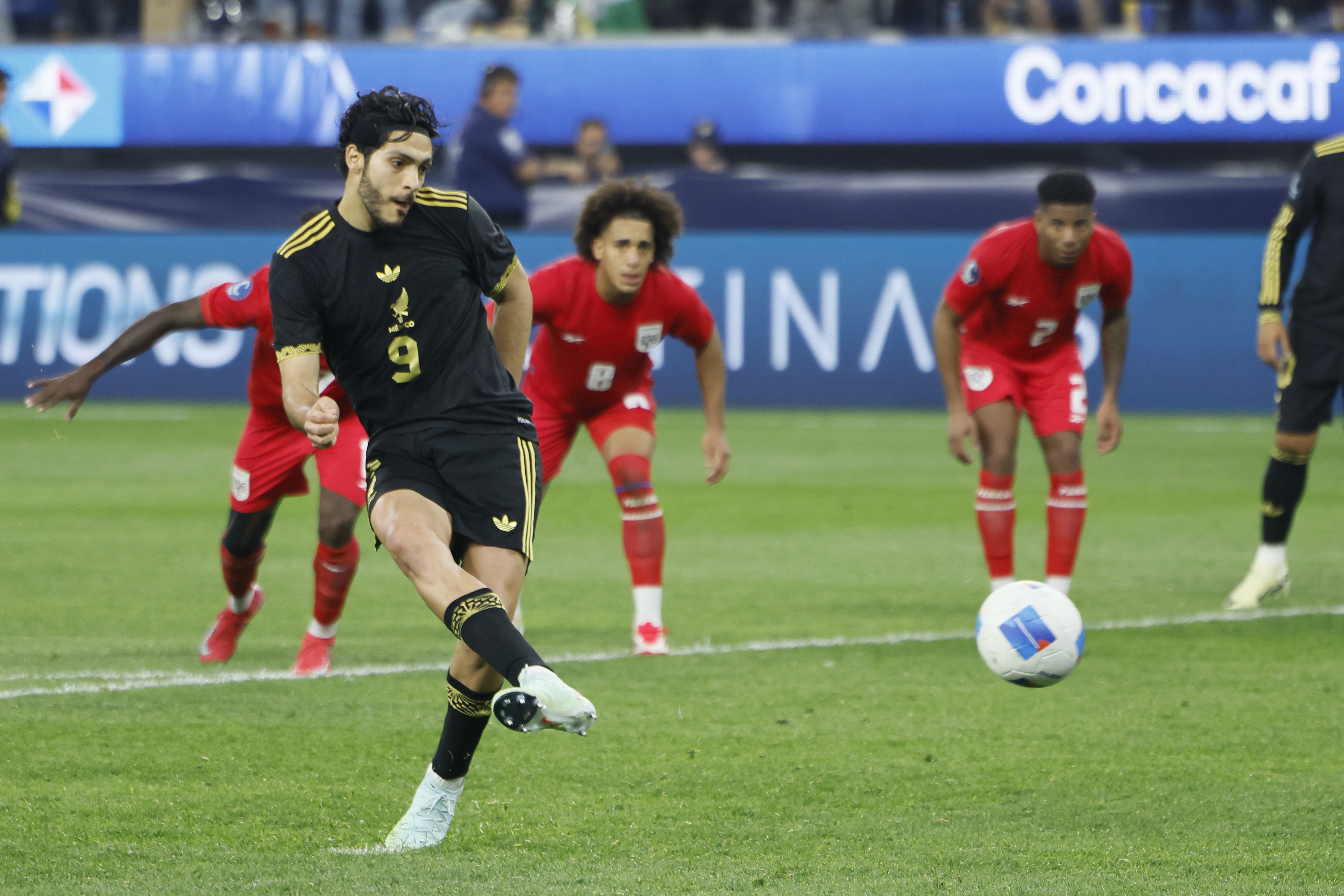 Raul Jimenez in action.