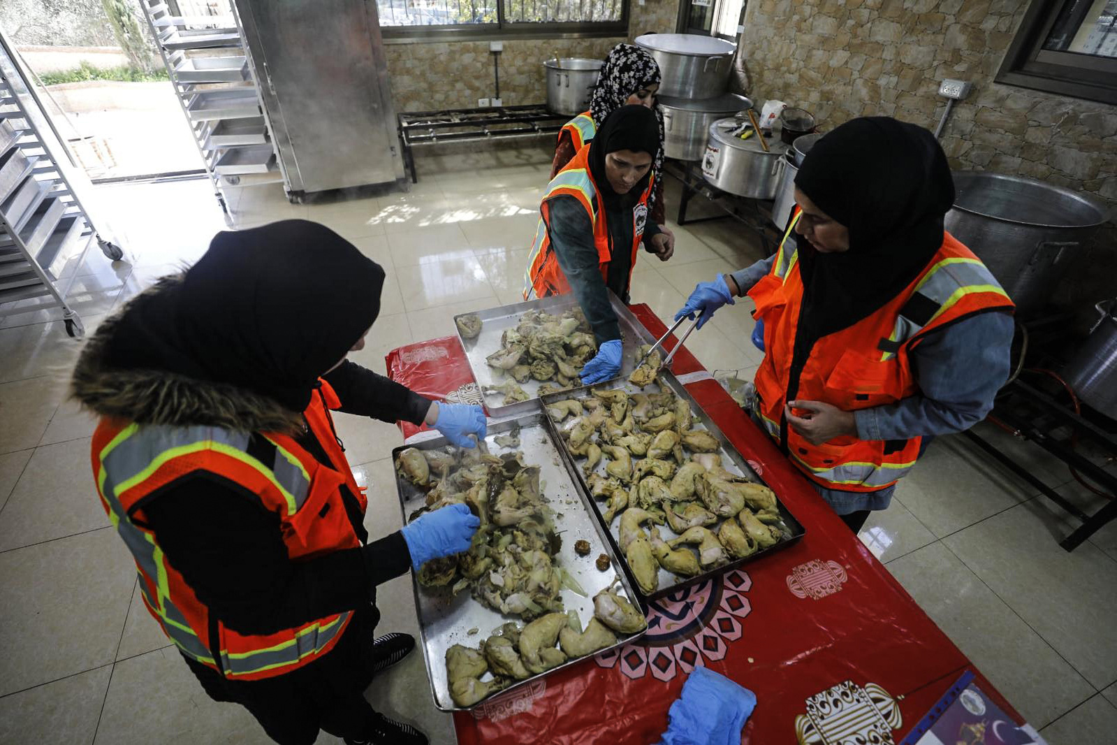 Bireh, Ramallah table of mercy, Ramadan