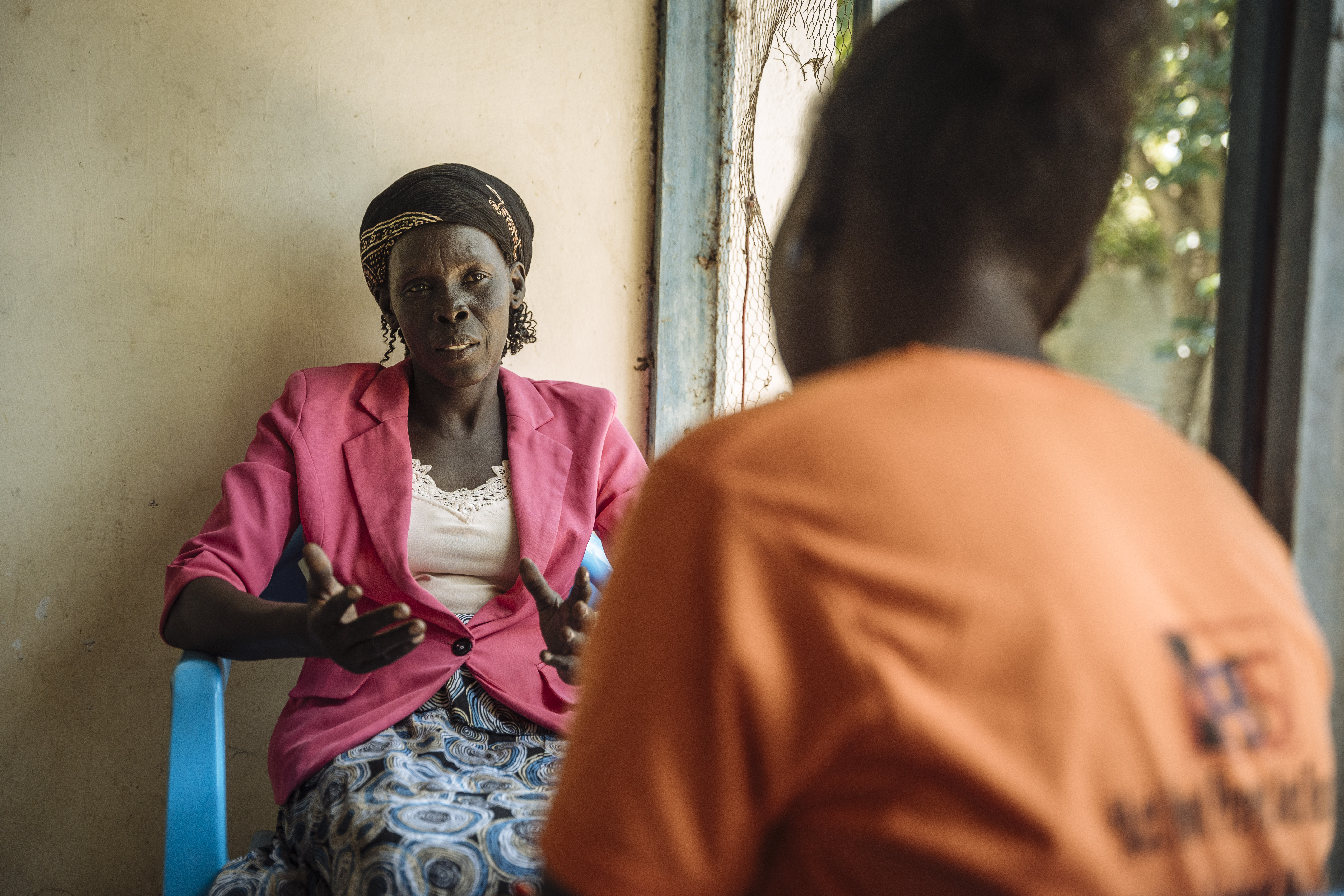 Nyawar Monykuany, a Women Representative for Upper Nile State, advocates for women as peace ambassadors in South Sudan. Through language and leadership, she bridges ethnic divides and works to rebuild communities torn by conflict, focusing on unity, education, and a future free from violence. Muse Mohammed/IOM