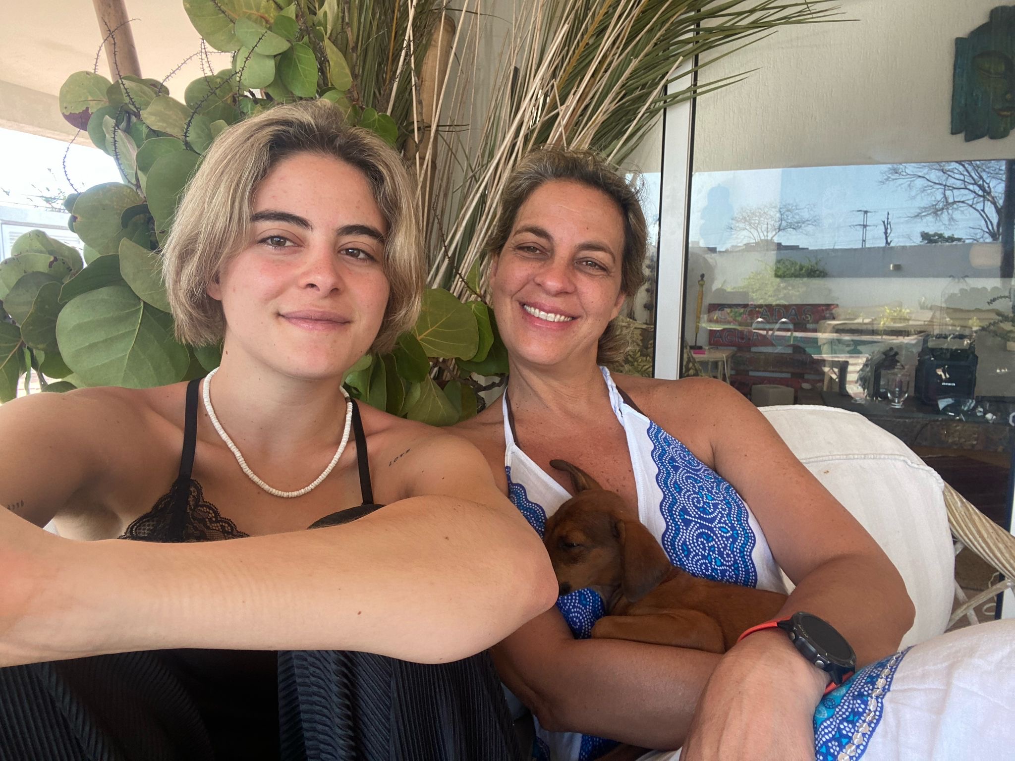 Magalli Meda and her daughter Eugenia