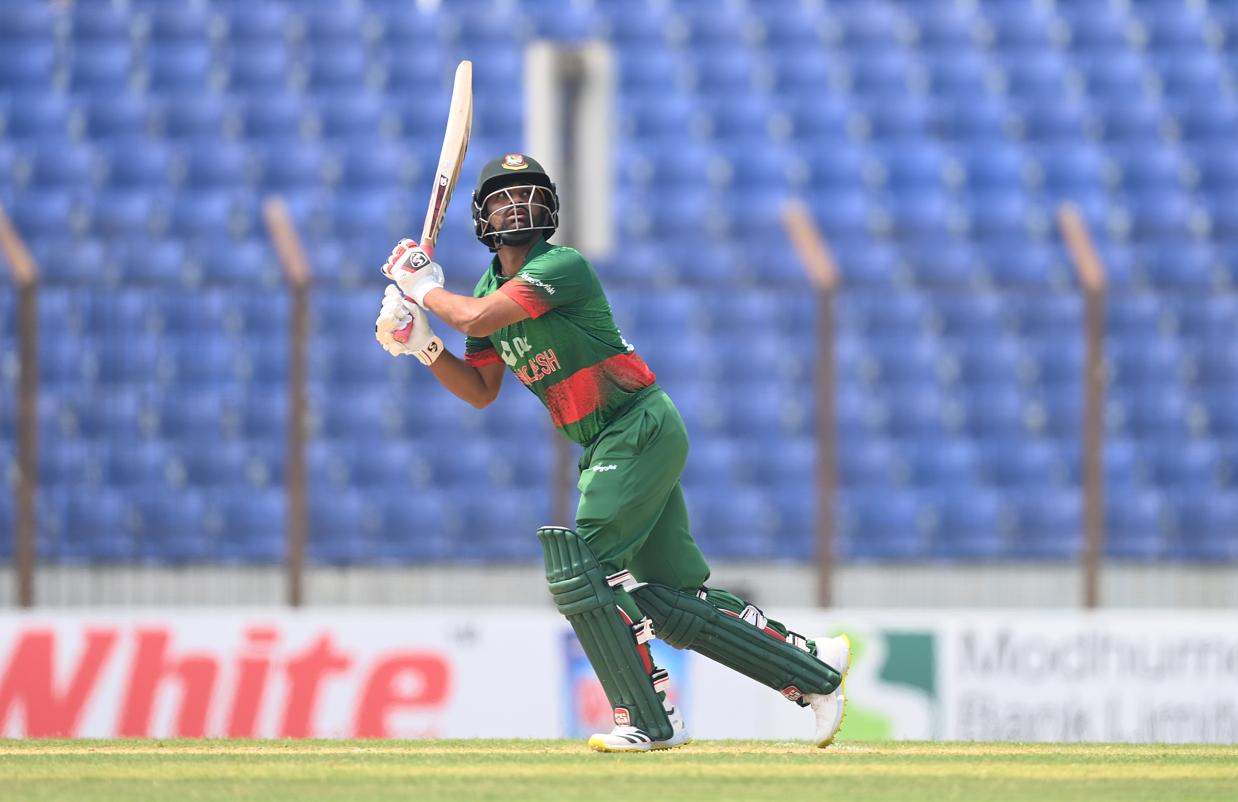 Tamim Iqbal in action.