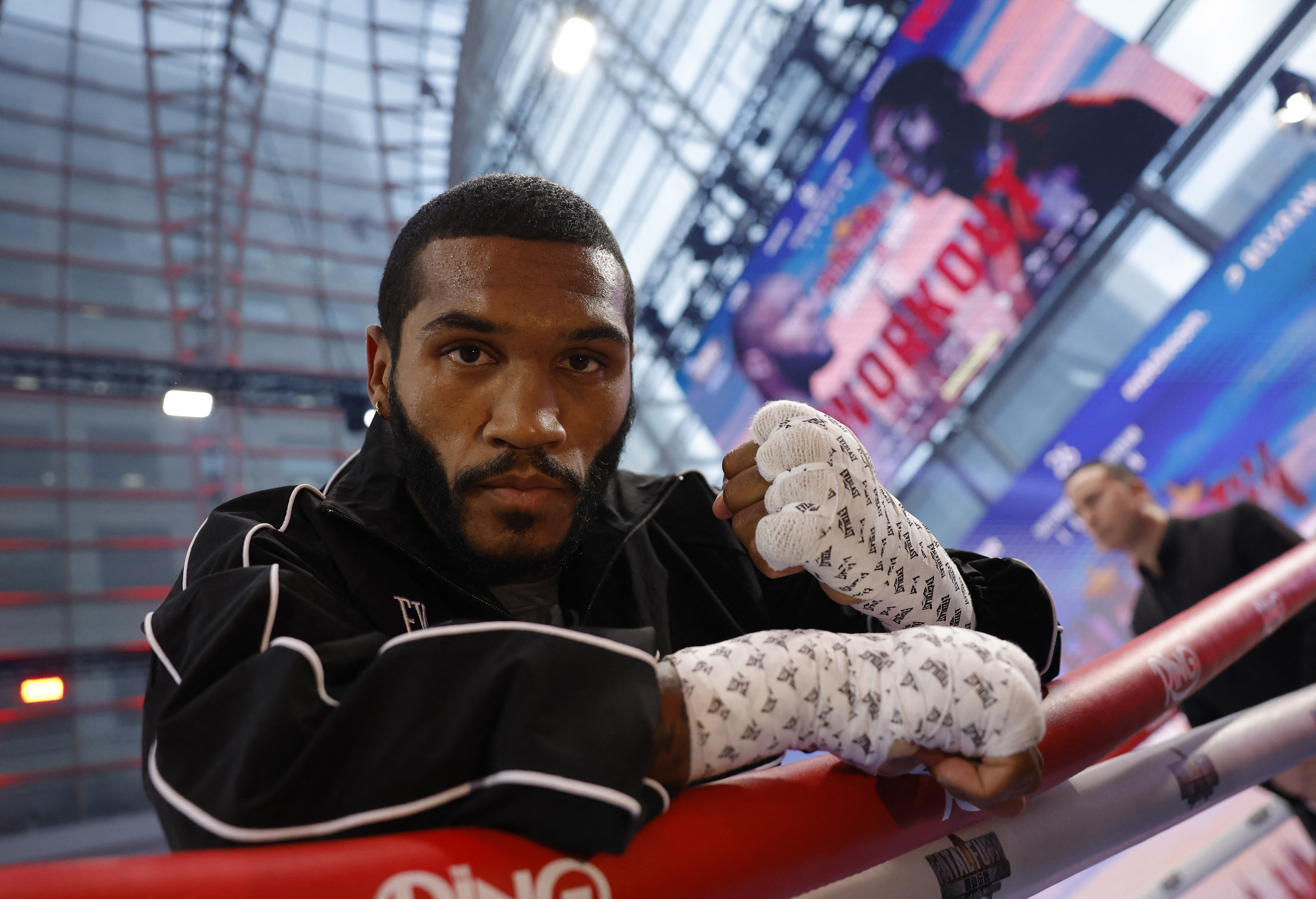LONDON, ENGLAND - APRIL 23: Conor Benn poses for a photo ahead of the Middleweight fight between Chris Eubank Jr and Conor Benn during a media workout as part of Fatal Fury: City of the Wolves - Chris Eubank Jr v Conor Benn at The Pelligon on April 23, 2025 in London, England. (Photo by Richard Pelham/Getty Images)