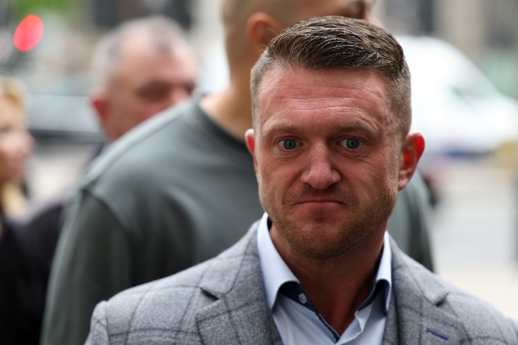 Stephen Yaxley-Lennon, also known as Tommy Robinson.
