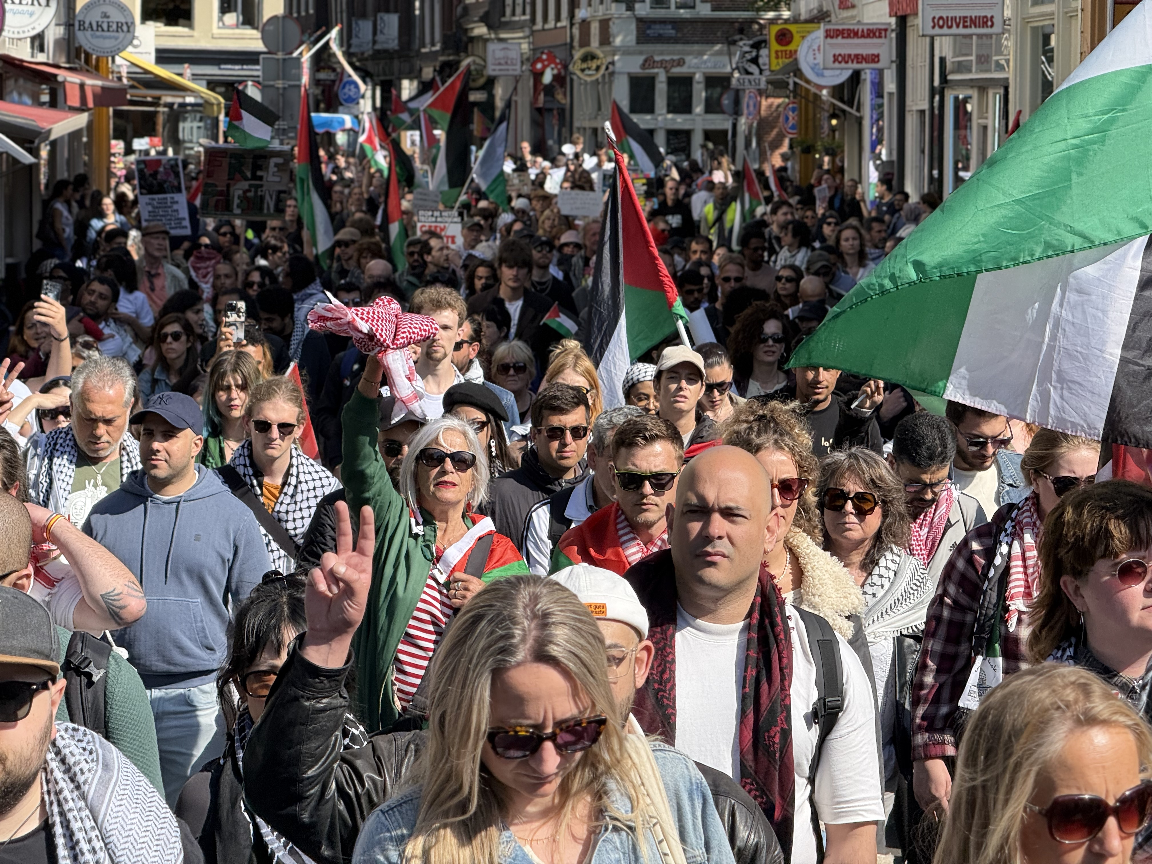 Pro-Palestinian protests around the world to mark the anniversary of Nakba