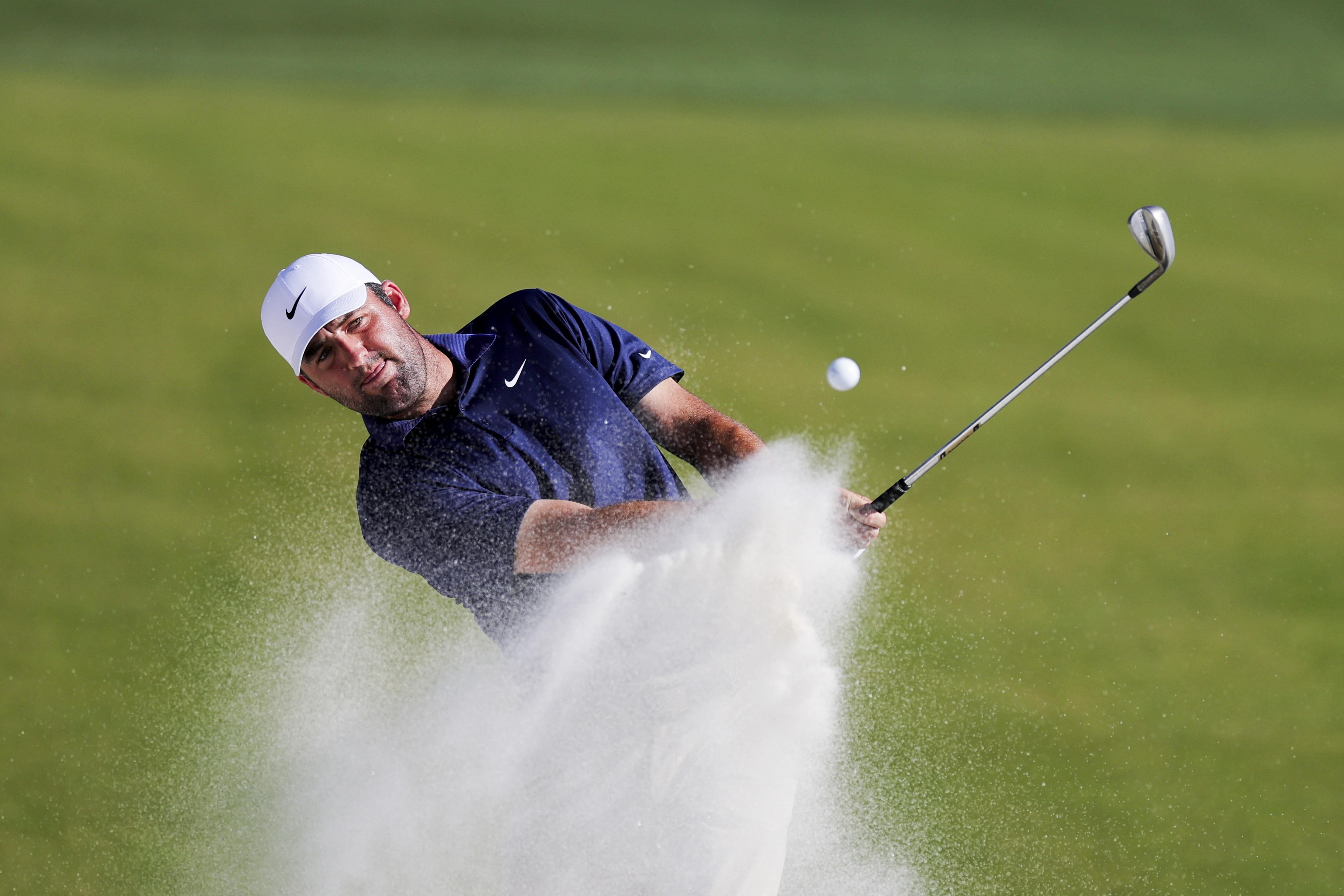 Scottie Scheffler in action.