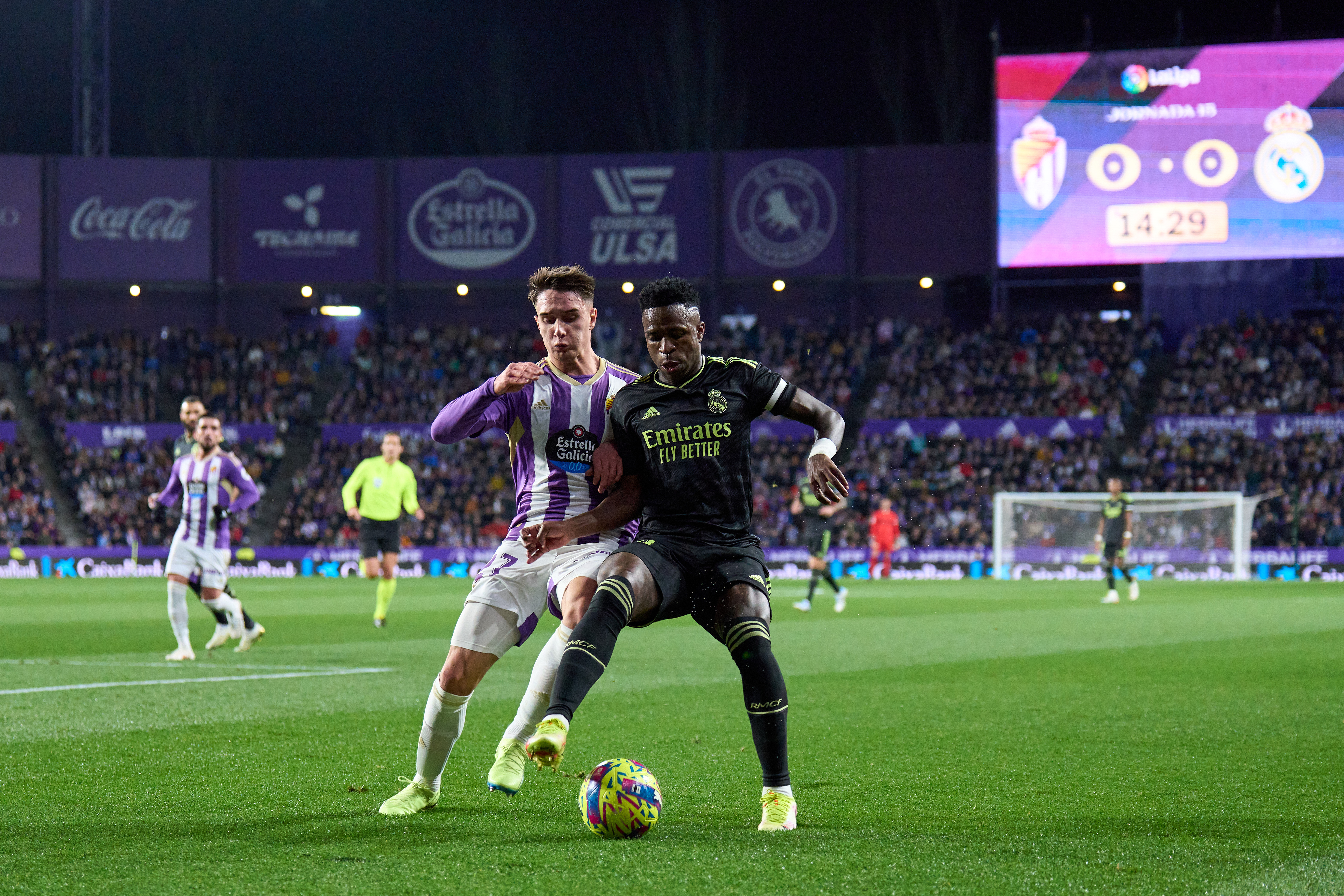 Vinicius Jr in action.