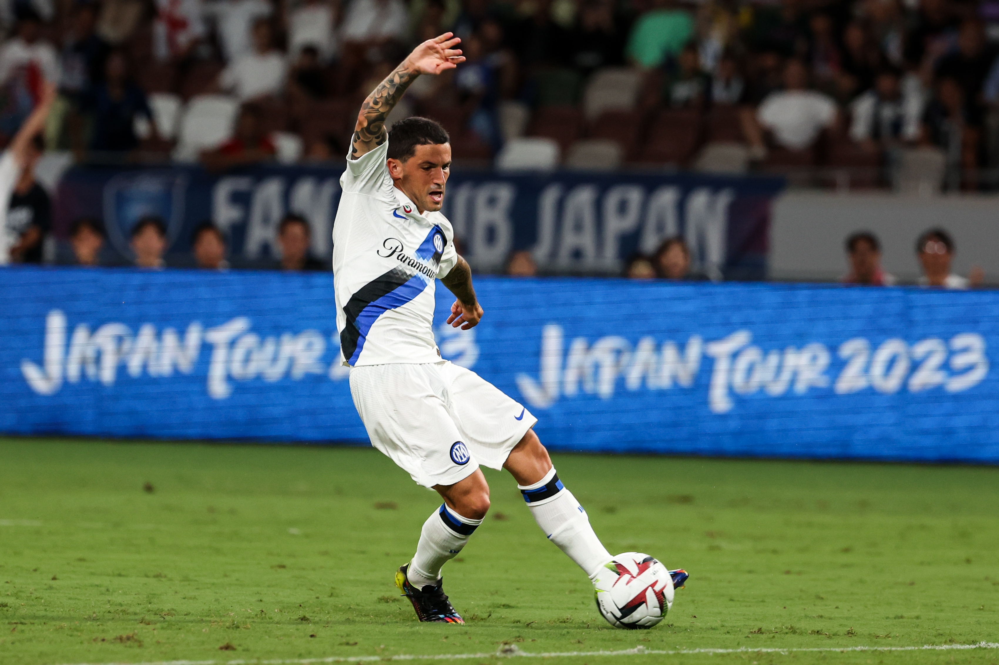 Stefano Sensi in action.