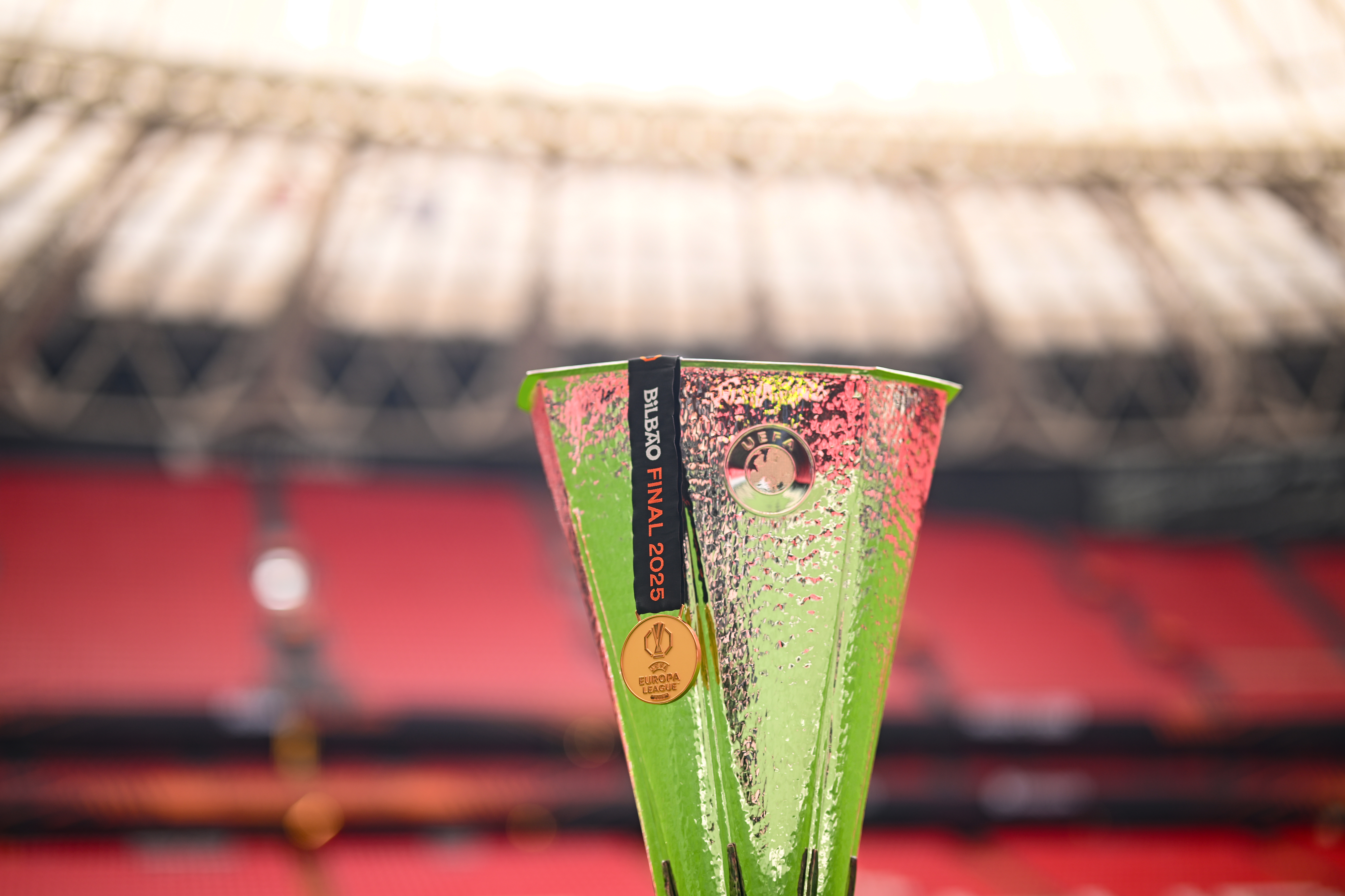 UEFA Europa League trophy.
