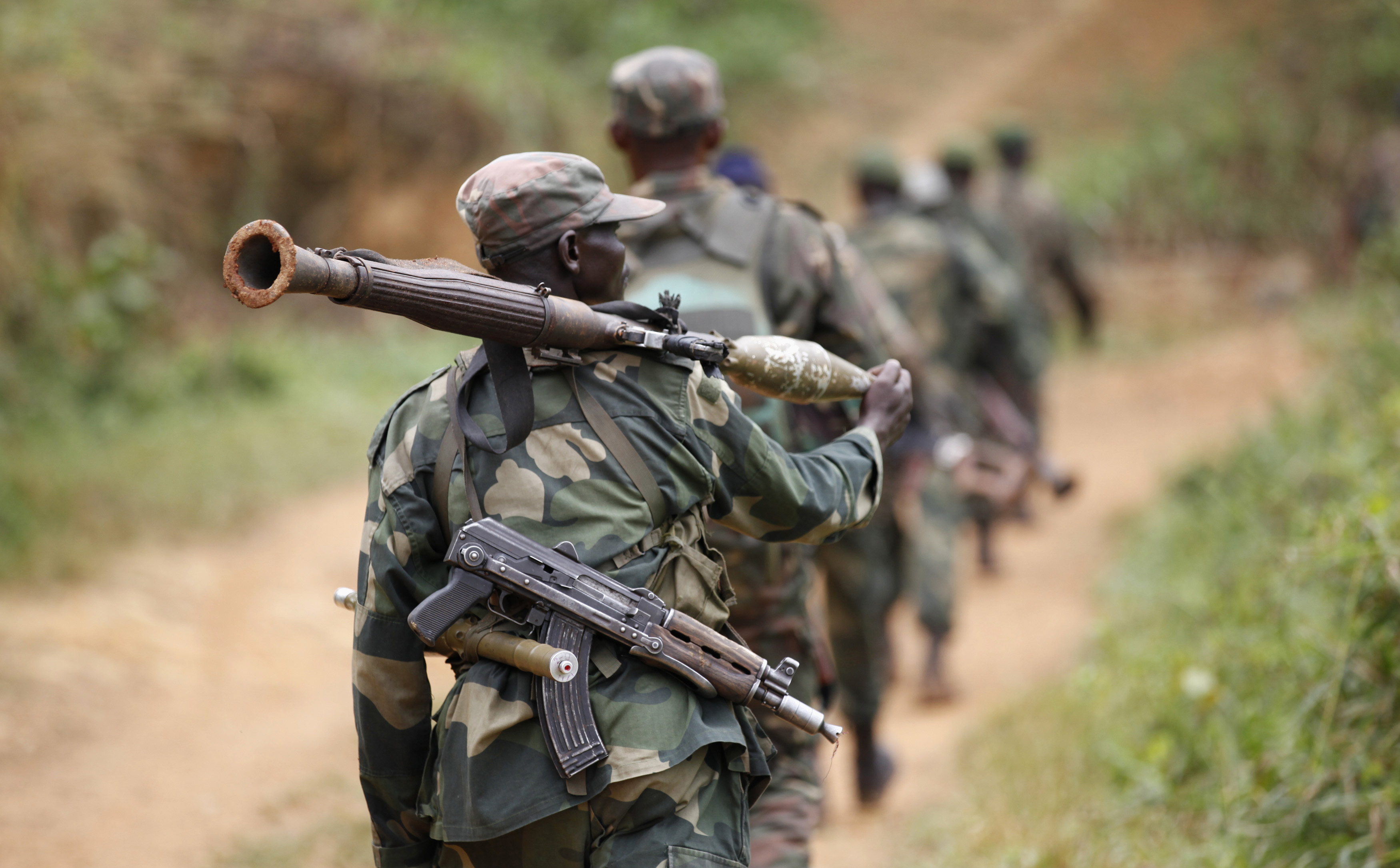 DRC soldiers