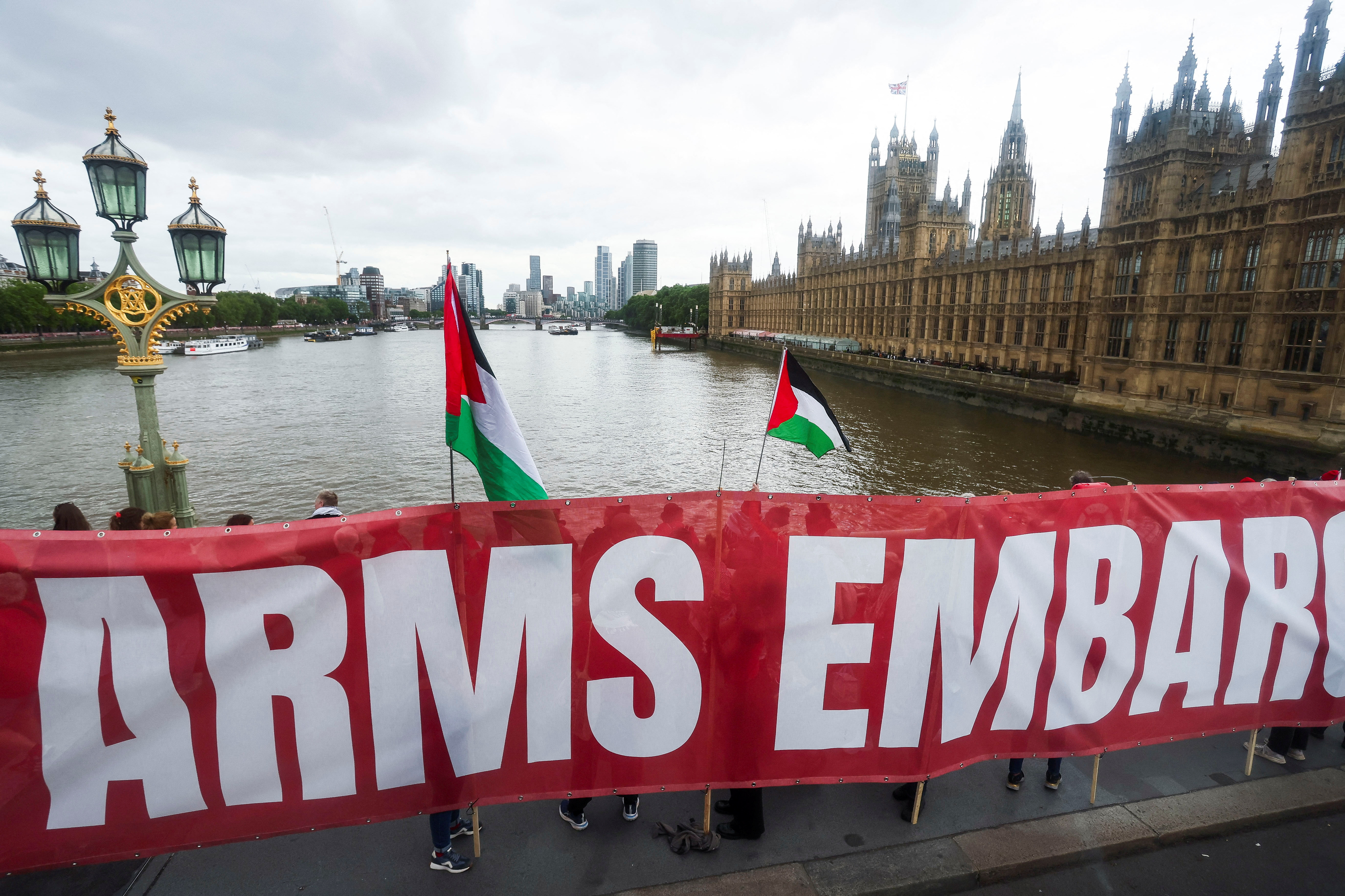 ISRAEL-PALESTINIANS/BRITAIN-PROTEST