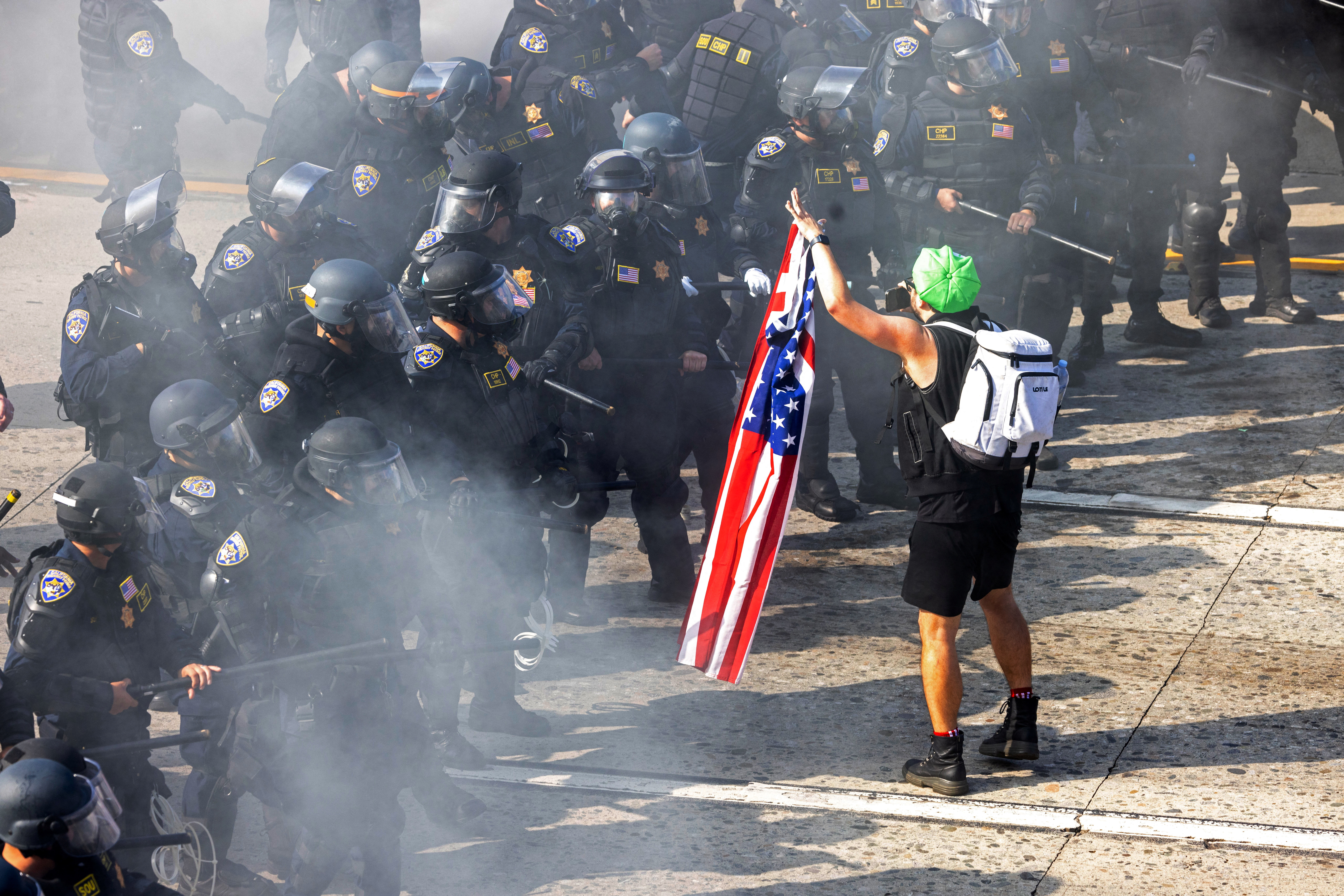 Protests intensify in Los Angeles as National Guard troops deploy