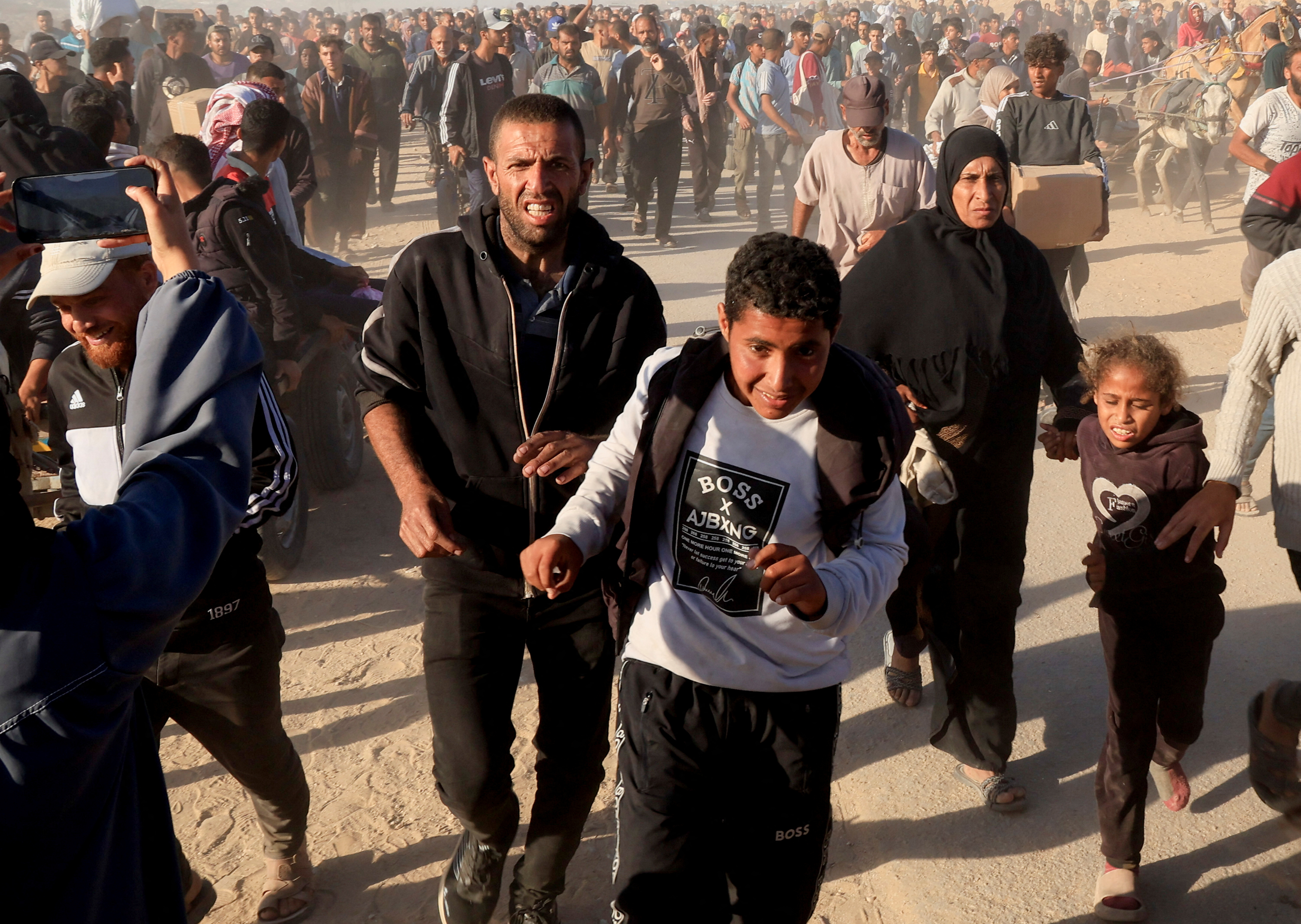 ISRAEL-PALESTINIANS/GAZA-DISTRIBUTION