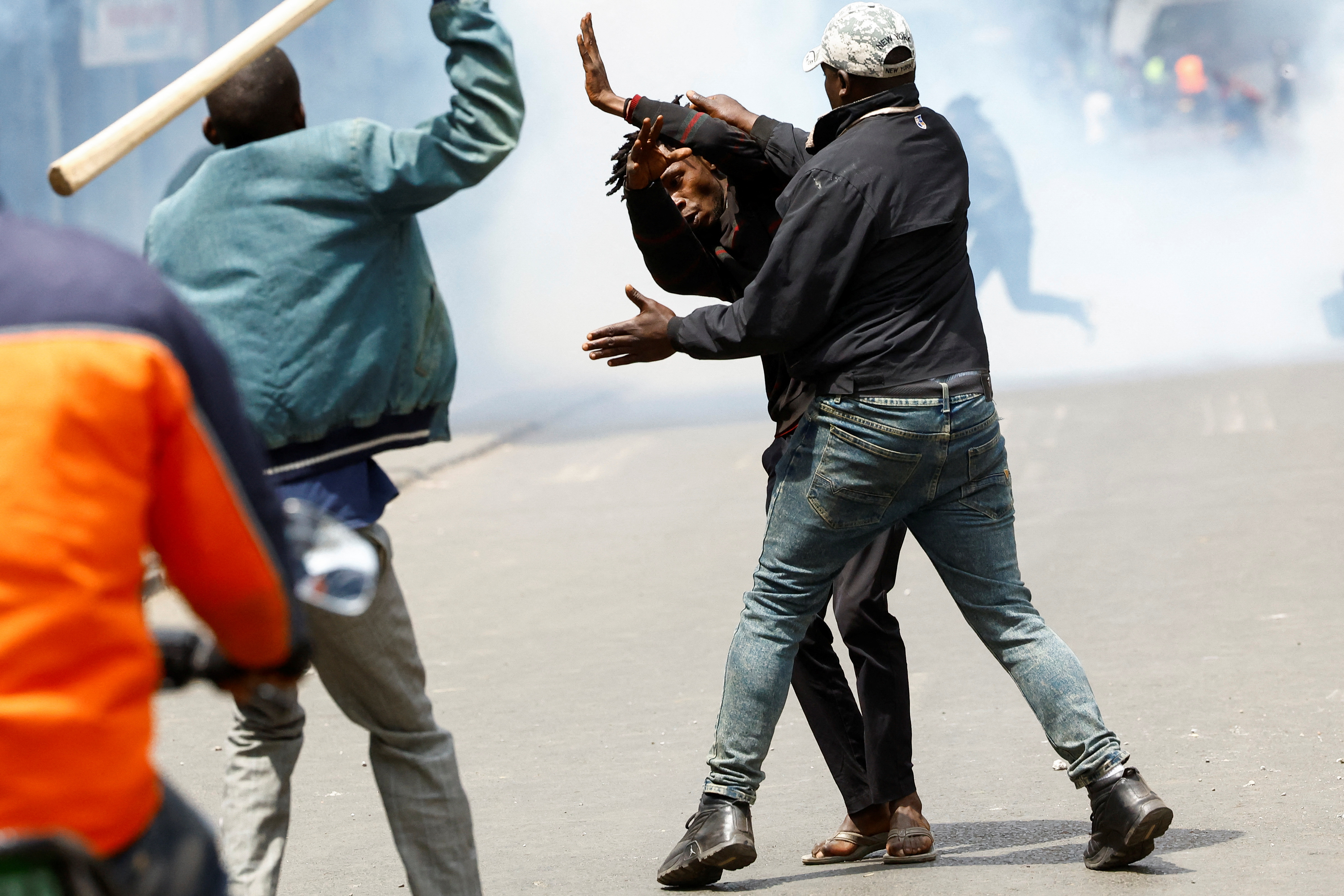 Anger over Kenya police shooting as protesters clash with police