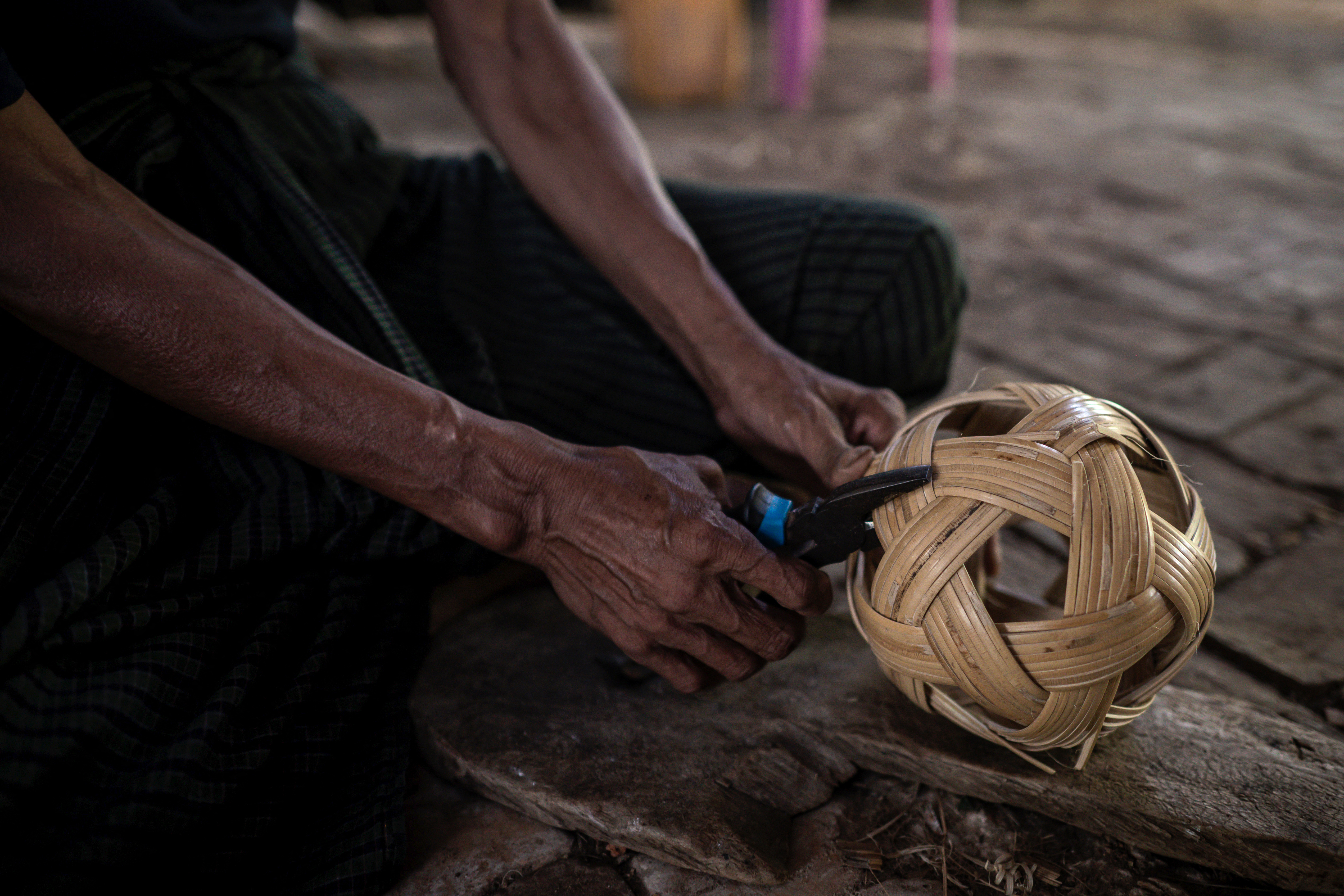 Myanmar’s Chinlone ball sport threatened by conflict and material shortages