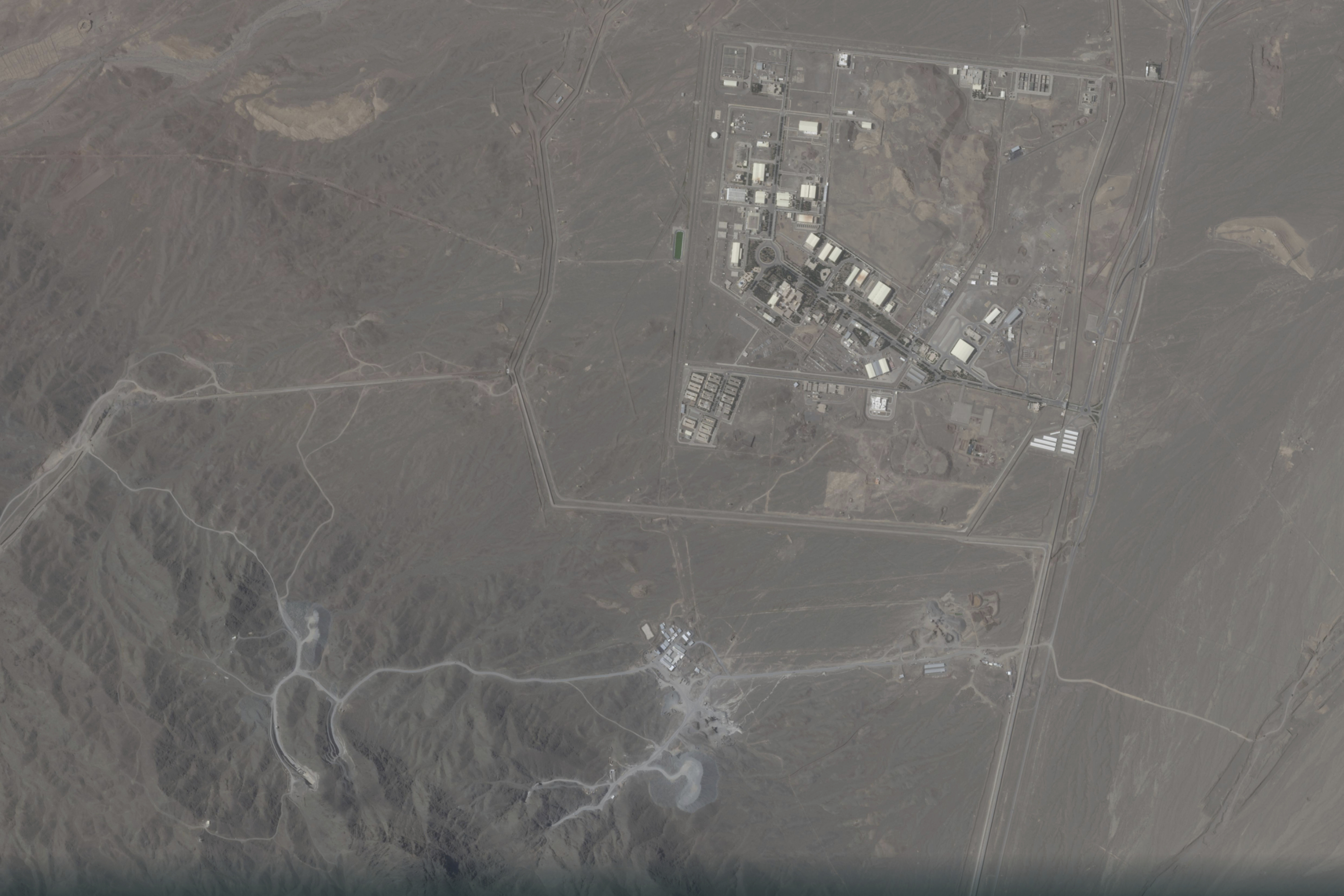 FILE - This satellite photo from Planet Labs PBC shows the Natanz nuclear facility in Iran on May 20, 2025. (Planet Labs PBC via AP, File)