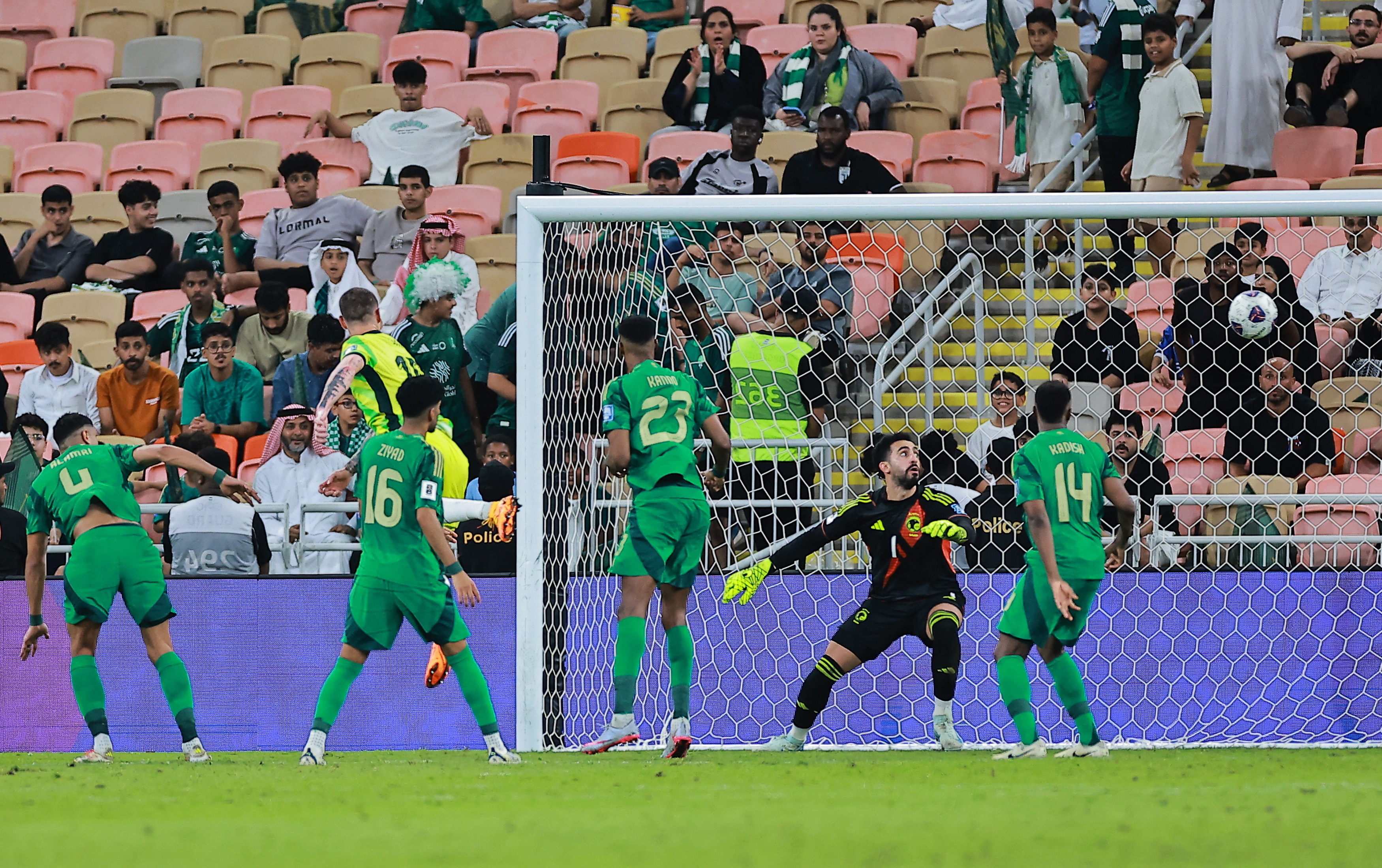 World Cup - AFC Qualifiers - Group C - Saudi Arabia v Australia - King Abdullah Sports City Stadium, Jeddah, Saudi Arabia - June 10, 2025 Australia's Mitchell Duke scores their second goal