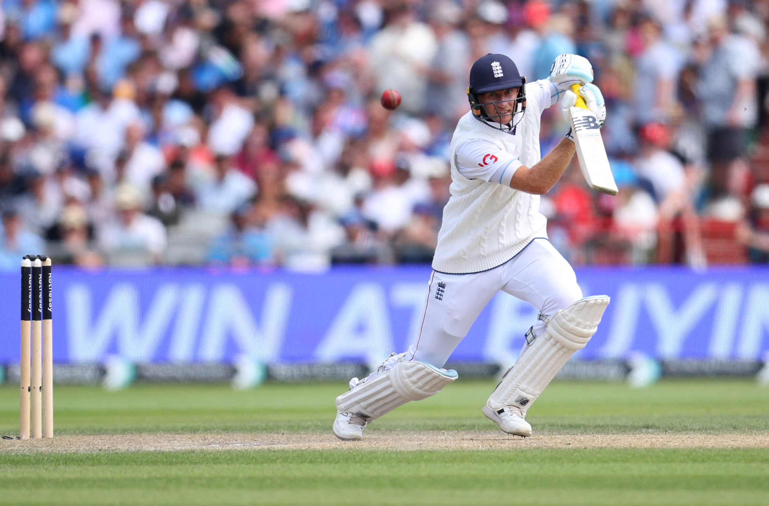 Test Match Series - Fourth Test - England v India - Old Trafford Cricket Ground, Manchester, Britain - July 25, 2025 England's Joe Root