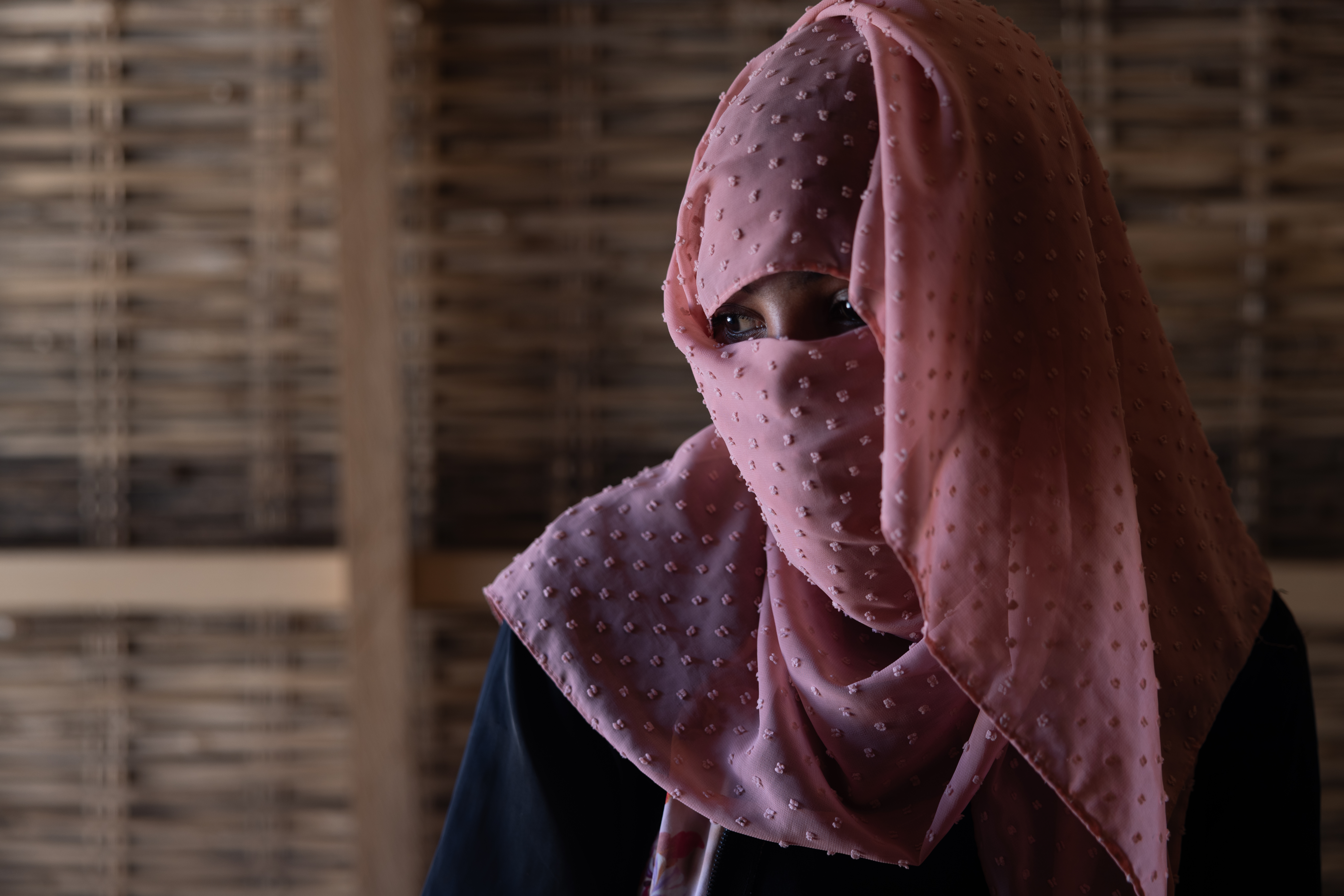 'Islam' explains how she has been sexually assaulted in both Sudan and Chad.