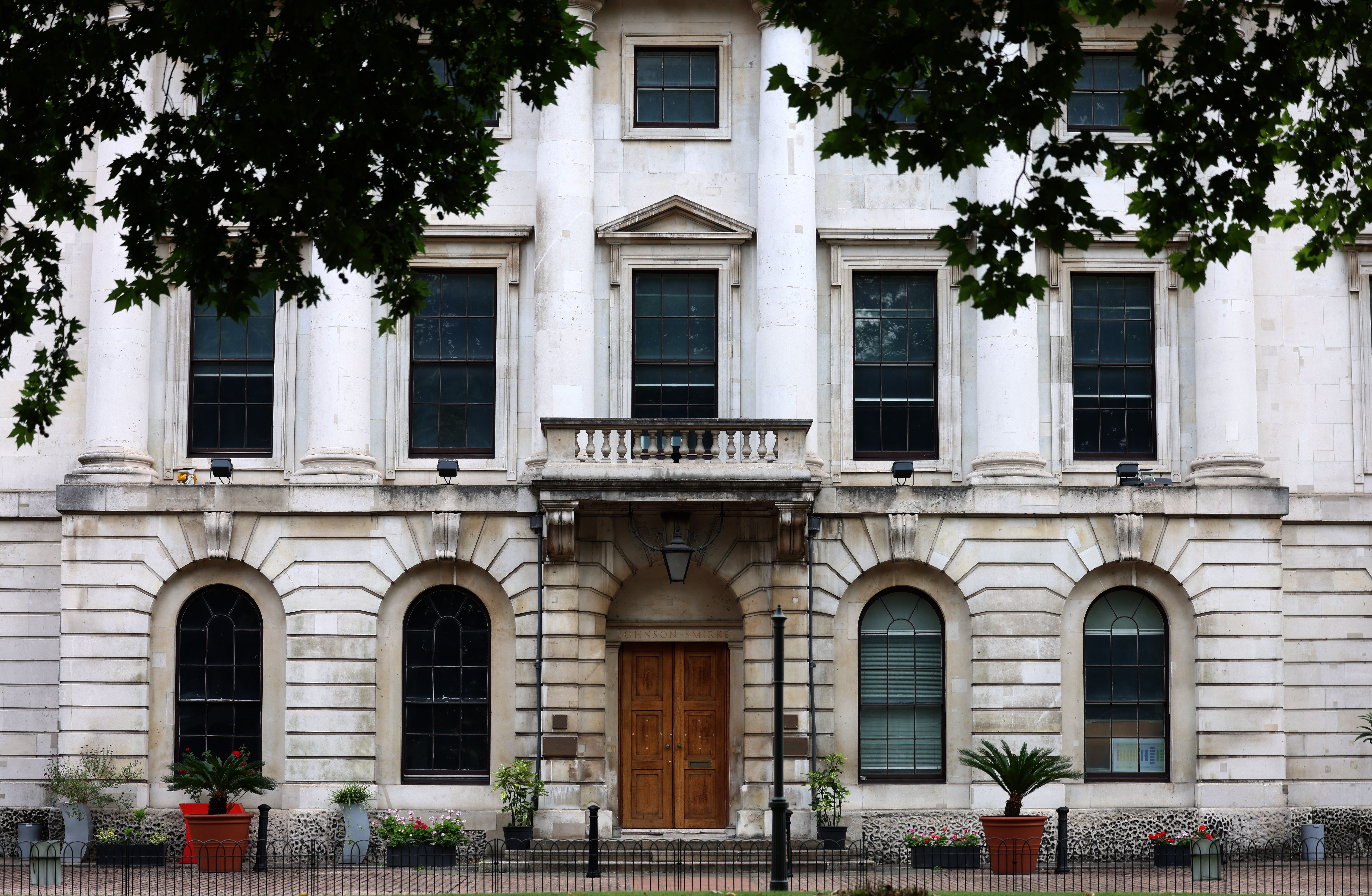 The proposed new Chinese embassy at Old Royal Mint Court in London, United Kingdom on August 8, 2025.