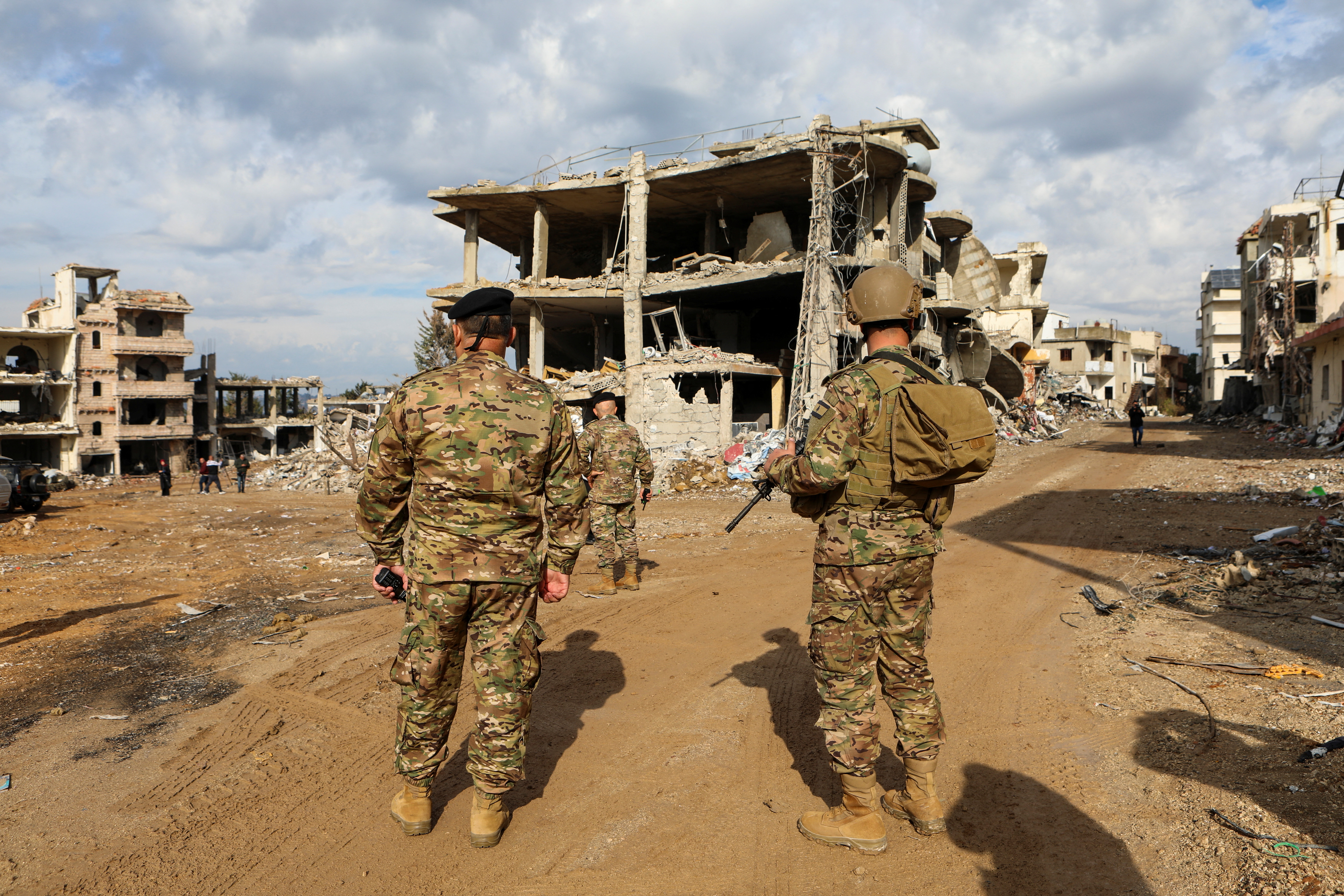 Lebanese army members