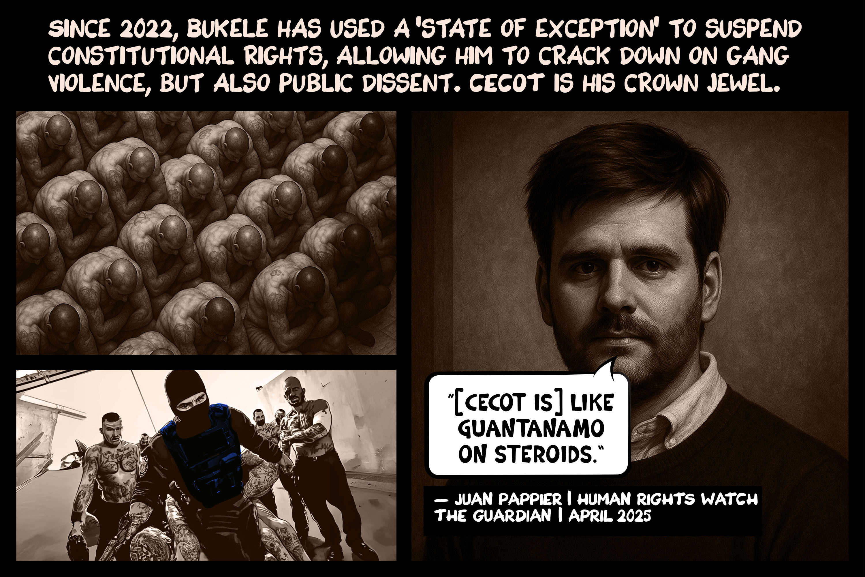 History Illustrated: El Salvador, CECOT prison and the US’s School of the Americas