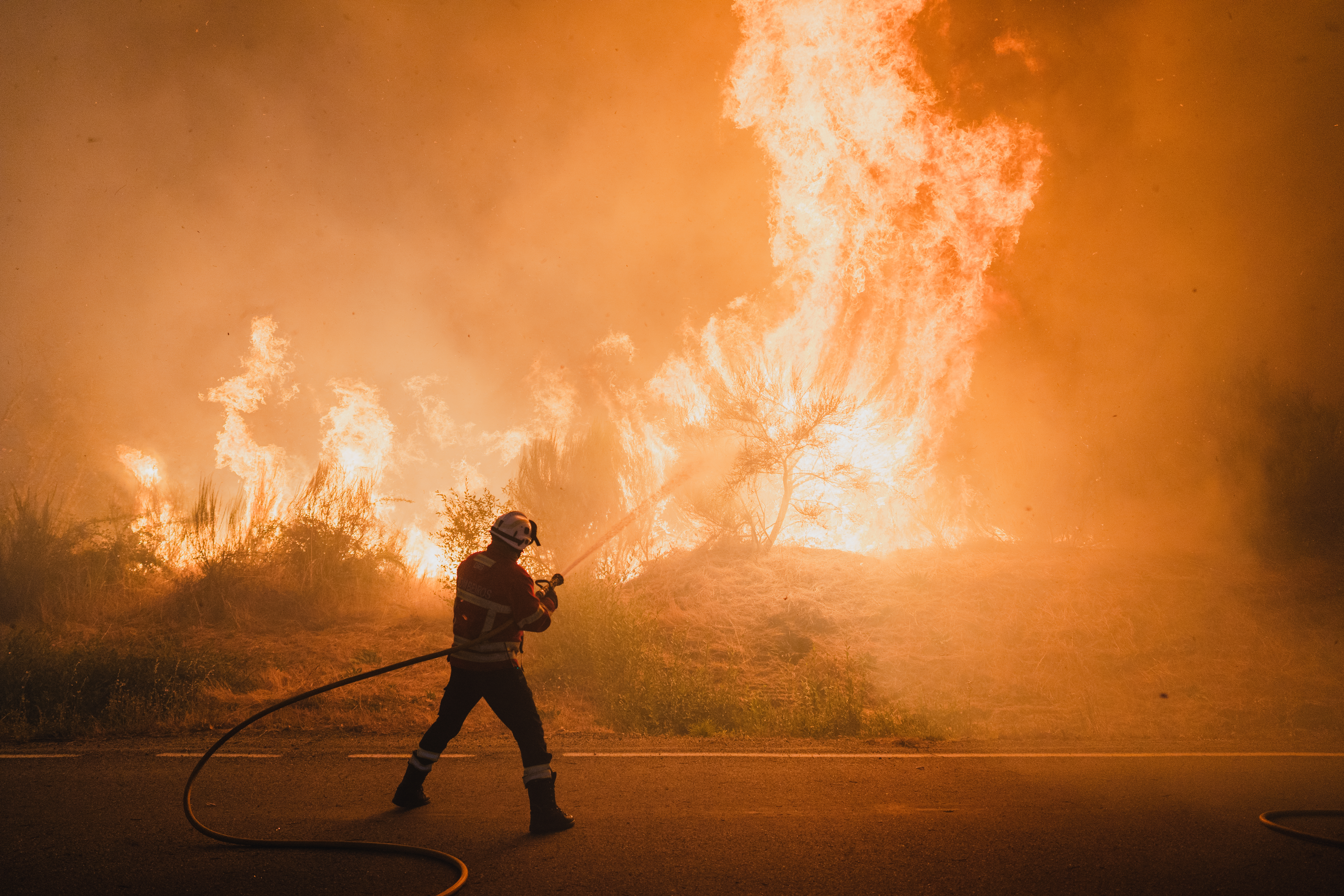 Firefighting efforts continue in Spain's Galicia