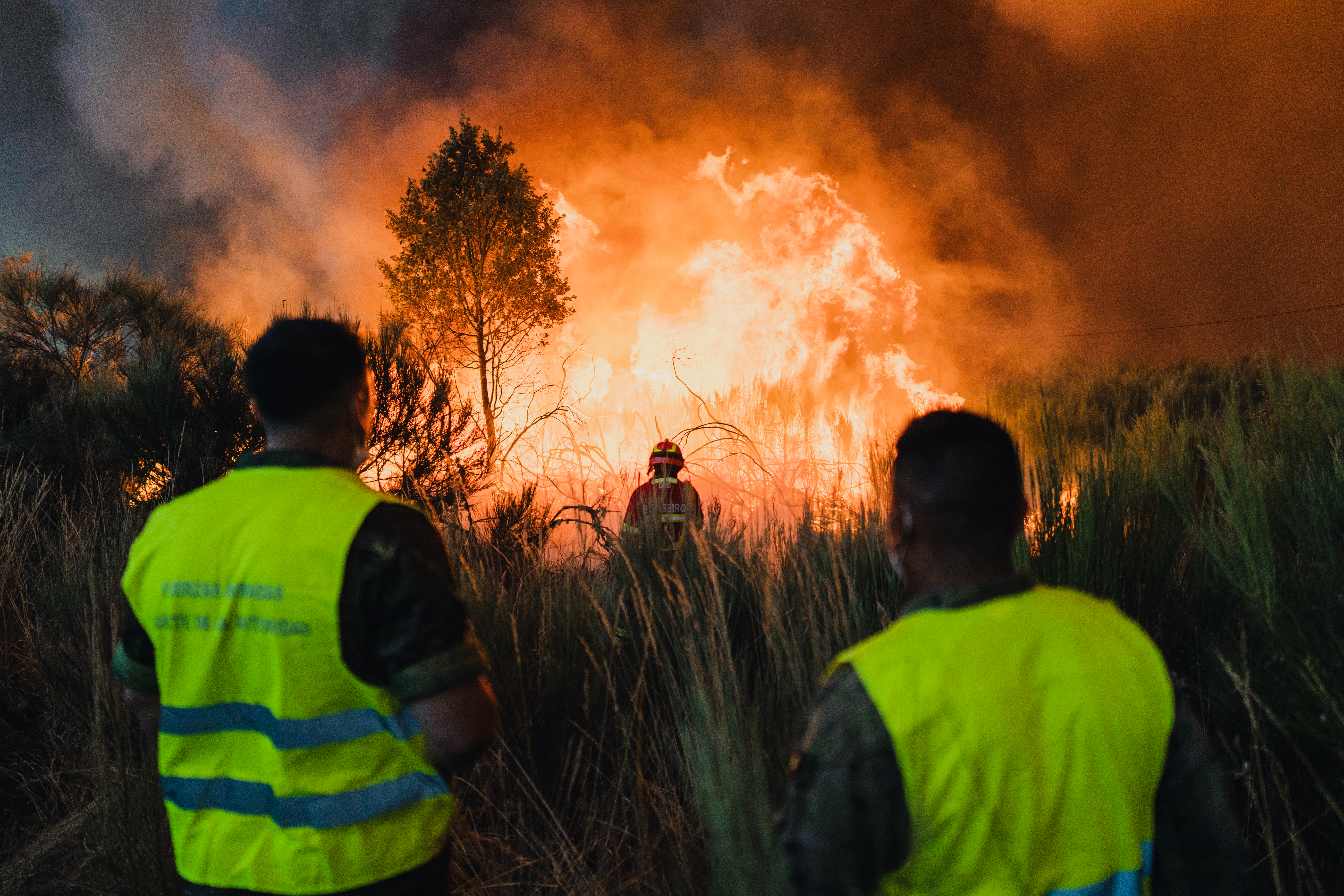 Firefighting efforts continue in Spain's Galicia