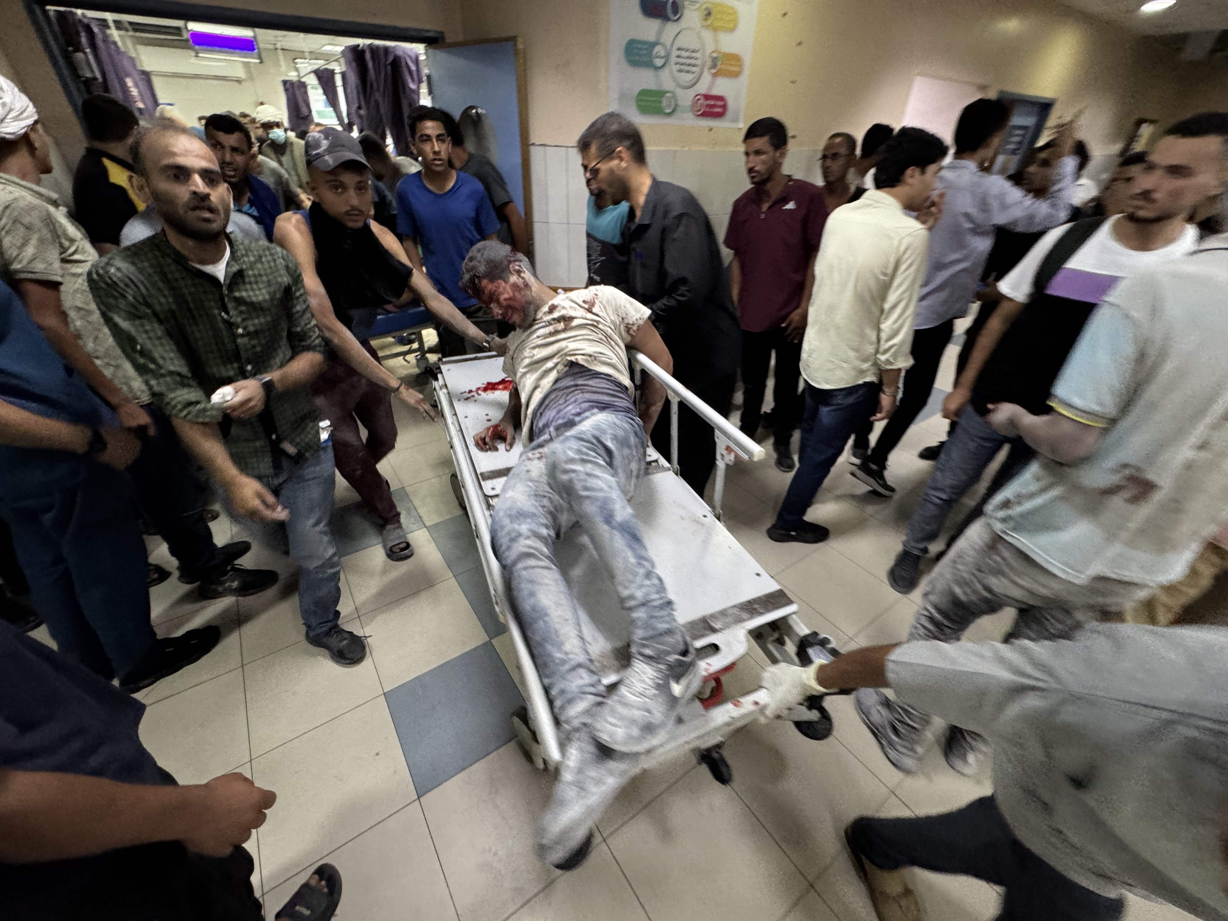 Israel bombs Nasser hospital in southern Gaza
