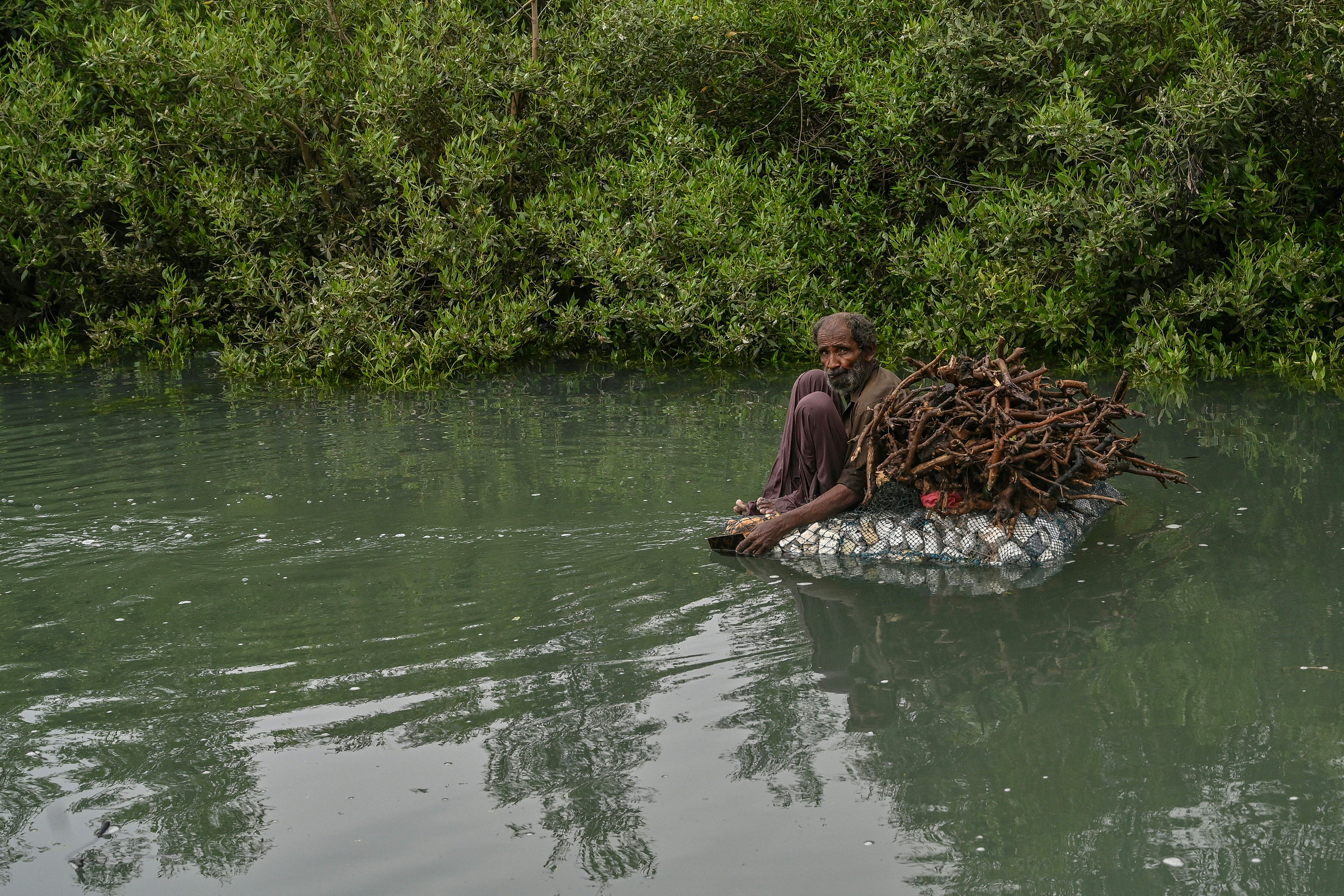 Death of a delta: Pakistan's Indus sinks and shrinks