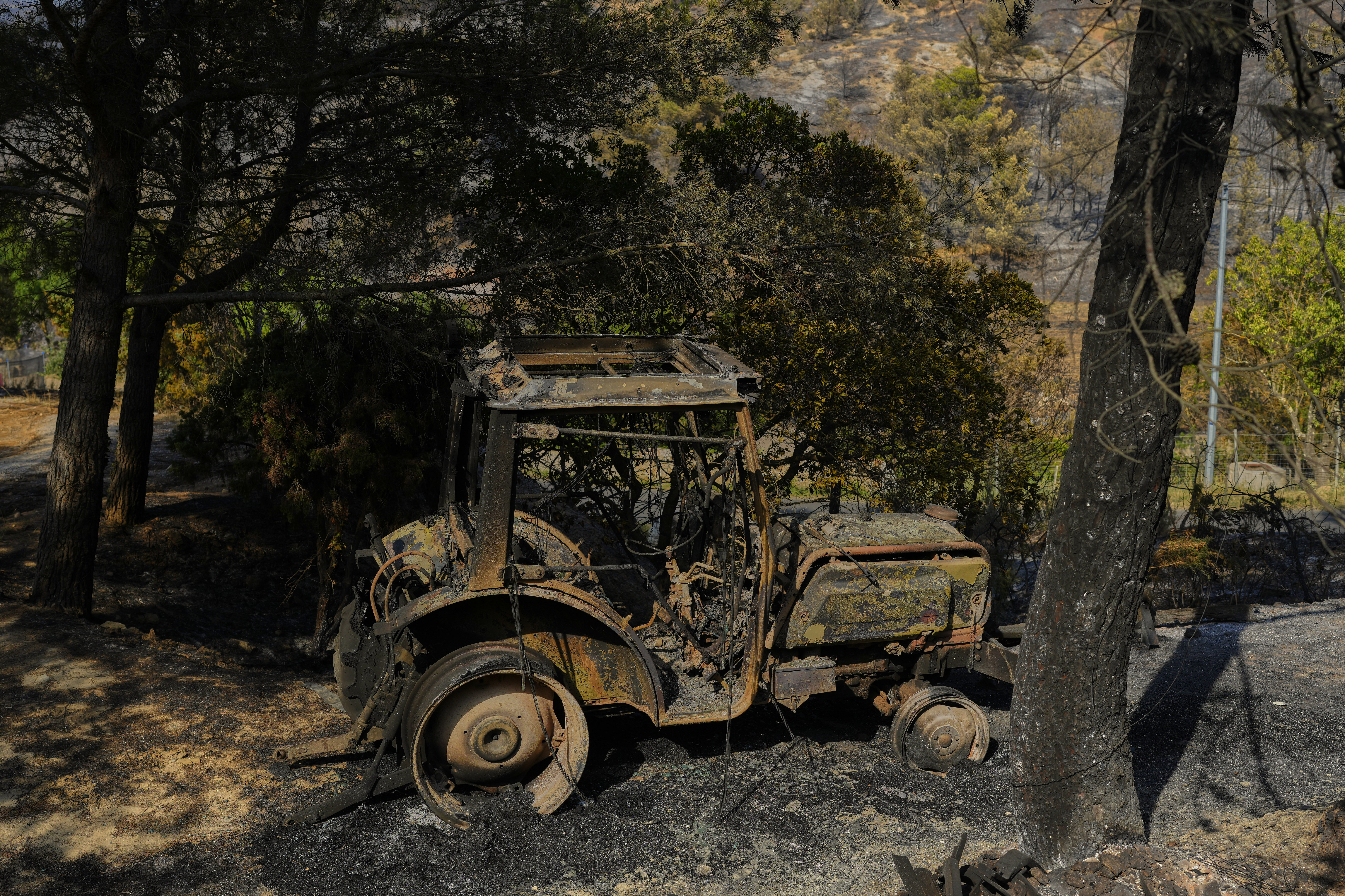 Deadly wildfires sweep across southern Europe as heatwave fuels destruction