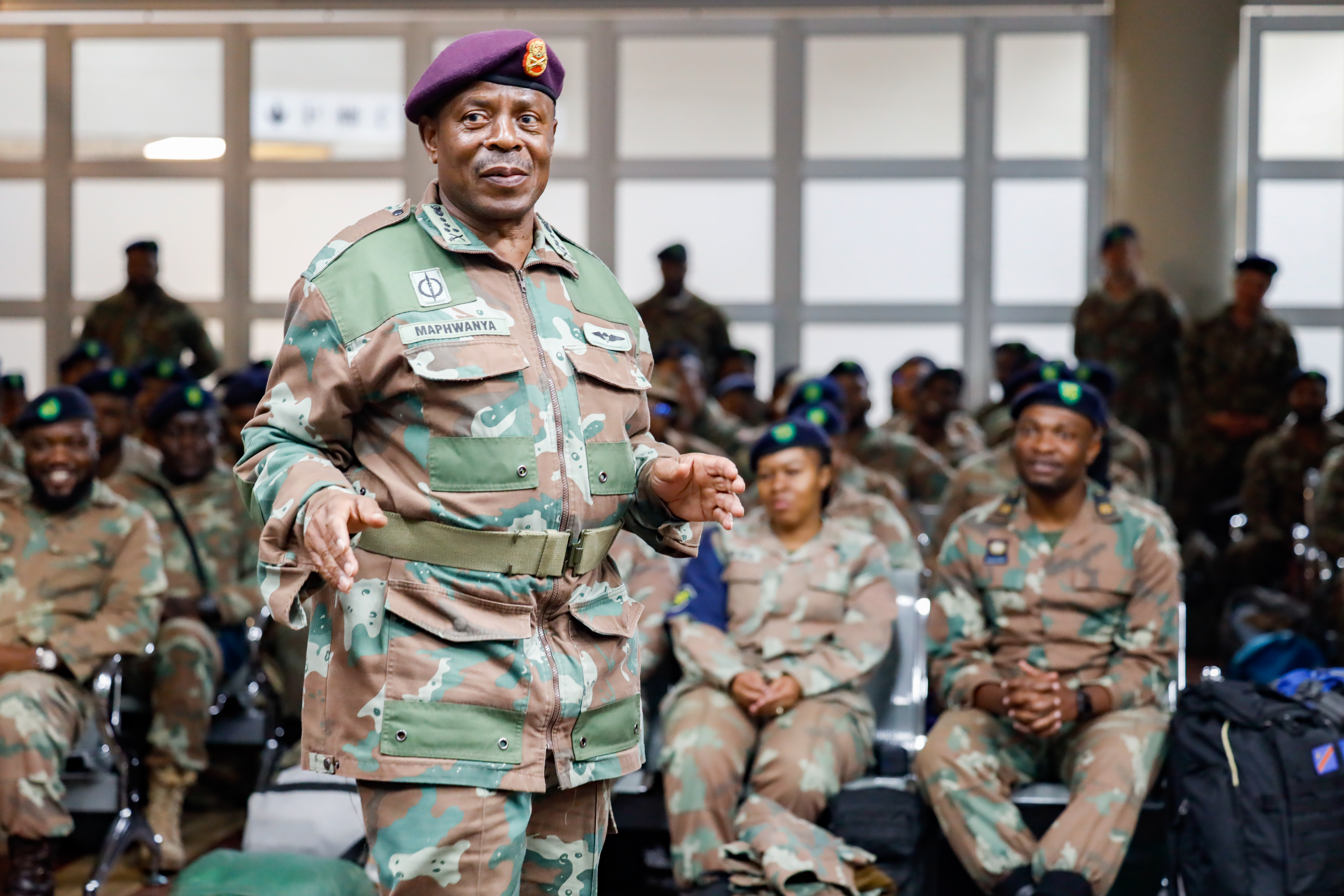 South African army chief Chief General Rudzani Maphwanya