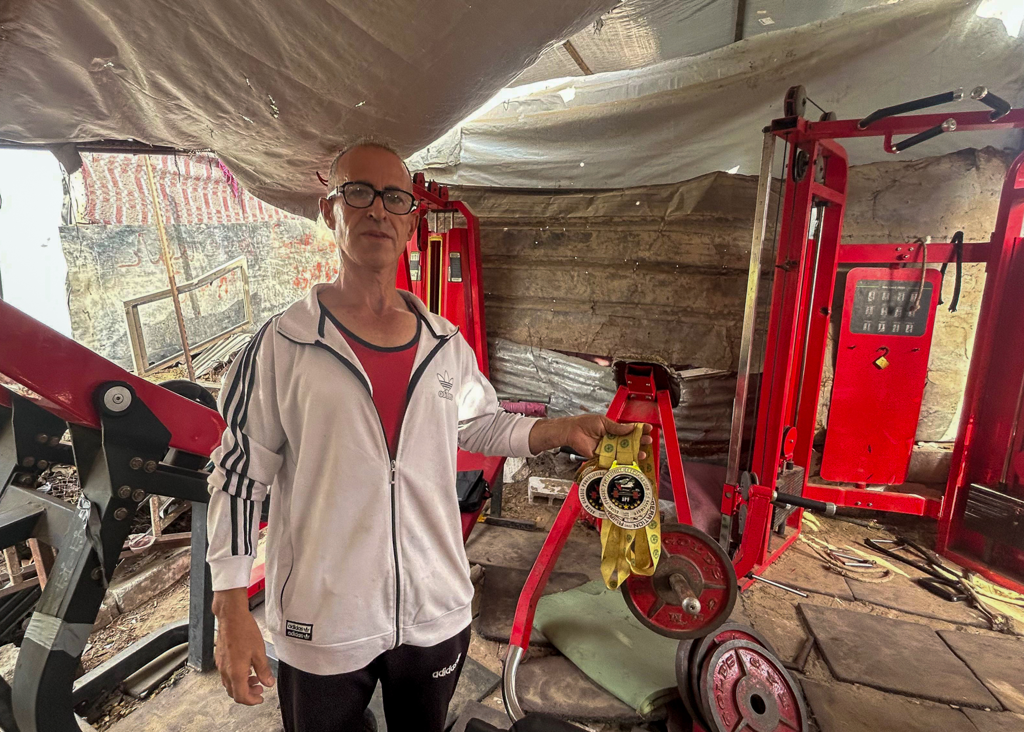 Gym coach Adly Al-Assar.