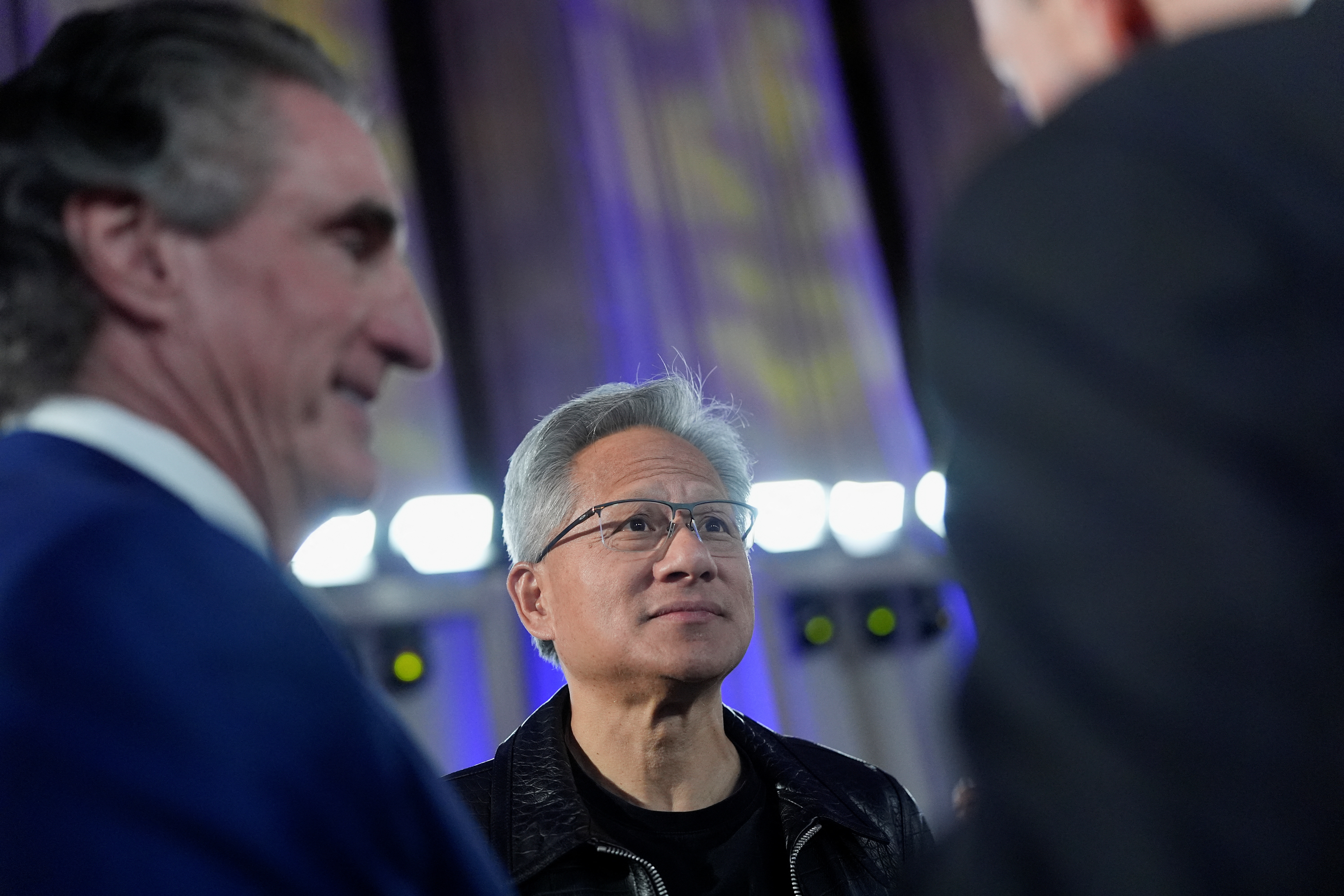 NVIDIA’s stock declined amid the news of China’s accusation ending the day down 0.3 percent [File: Kent Nishimura / Reuters]