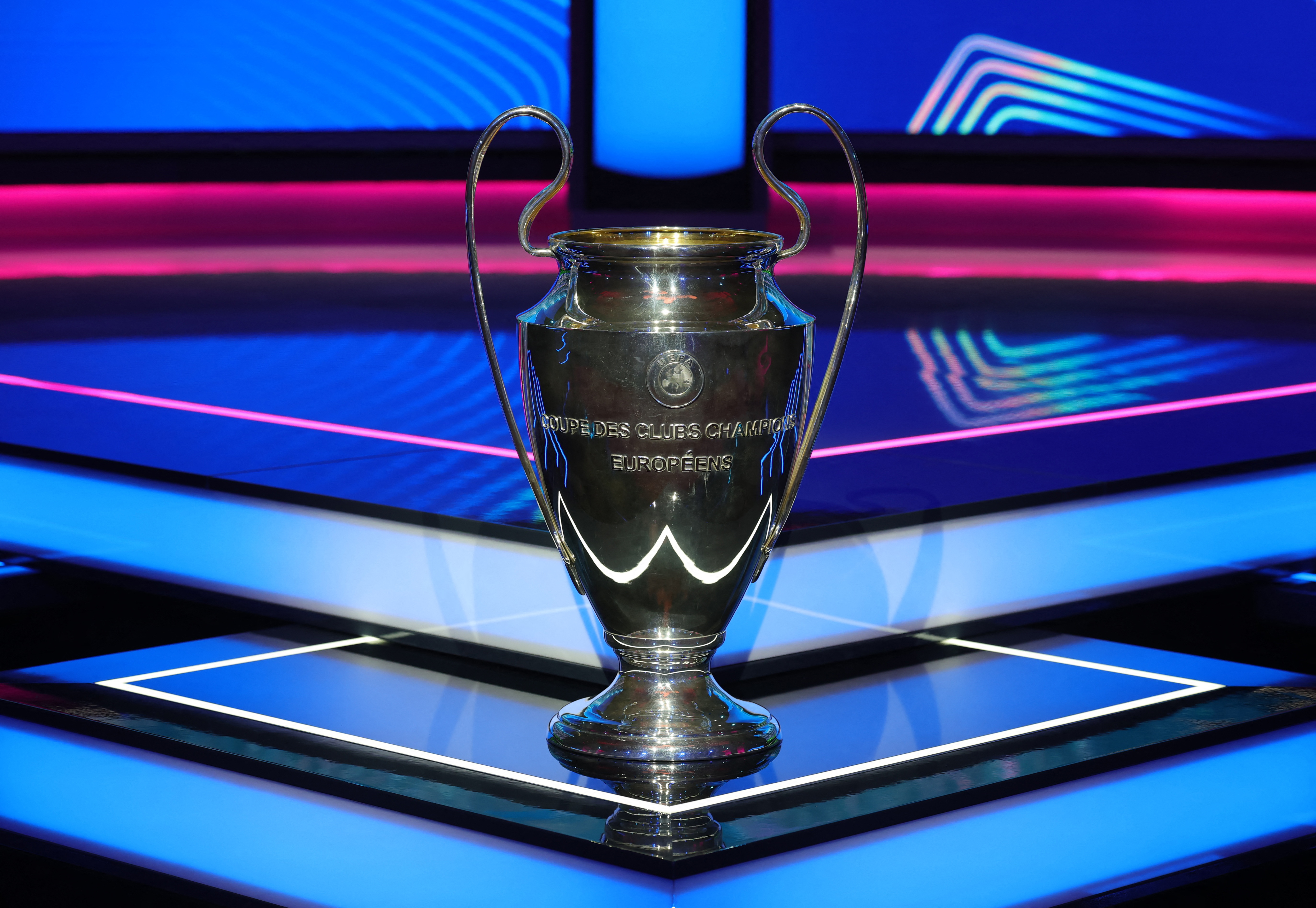 UEFA Champions League trophy.