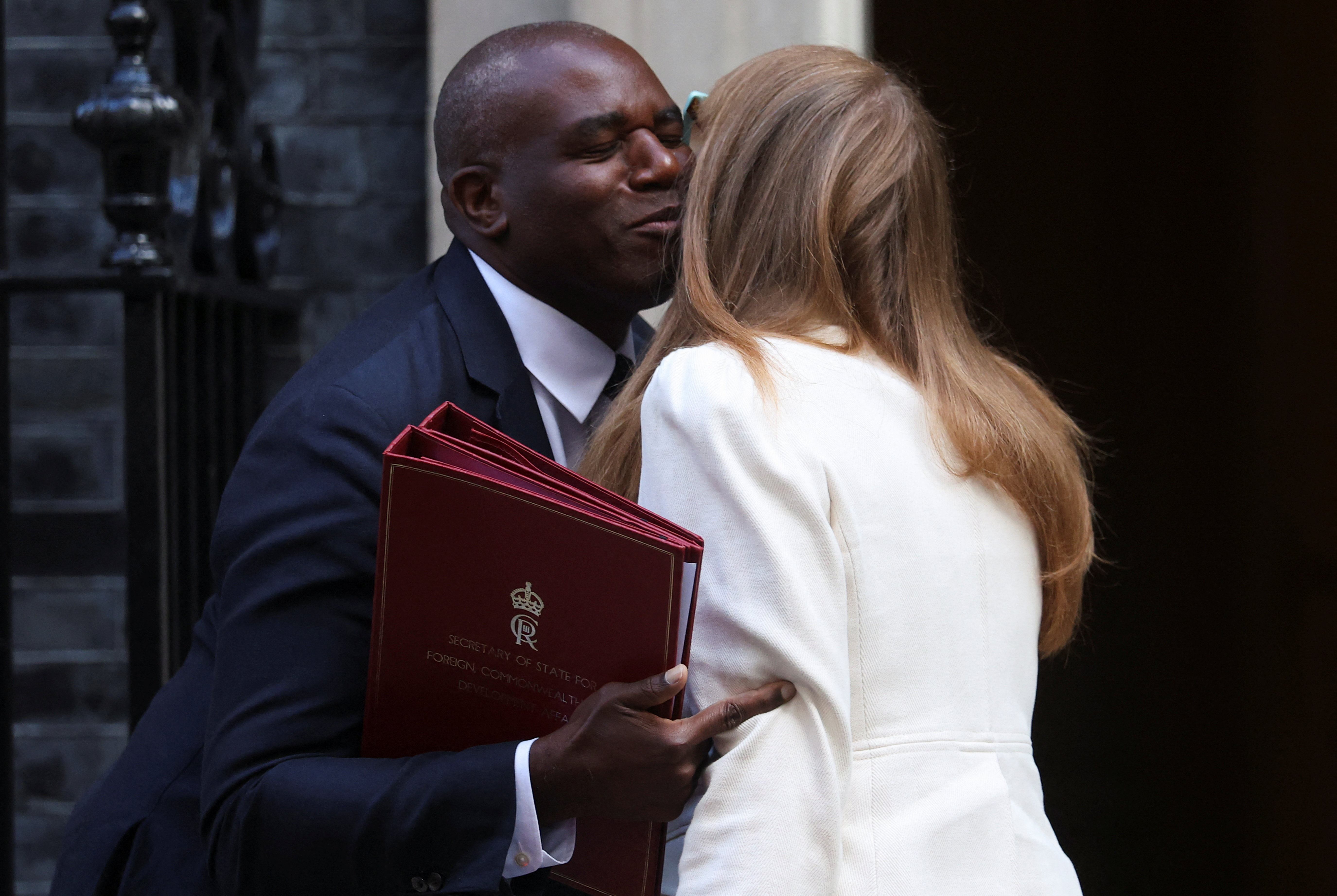 Britain's Foreign Secretary David Lammy and Deputy Prime Minister Angela Rayner