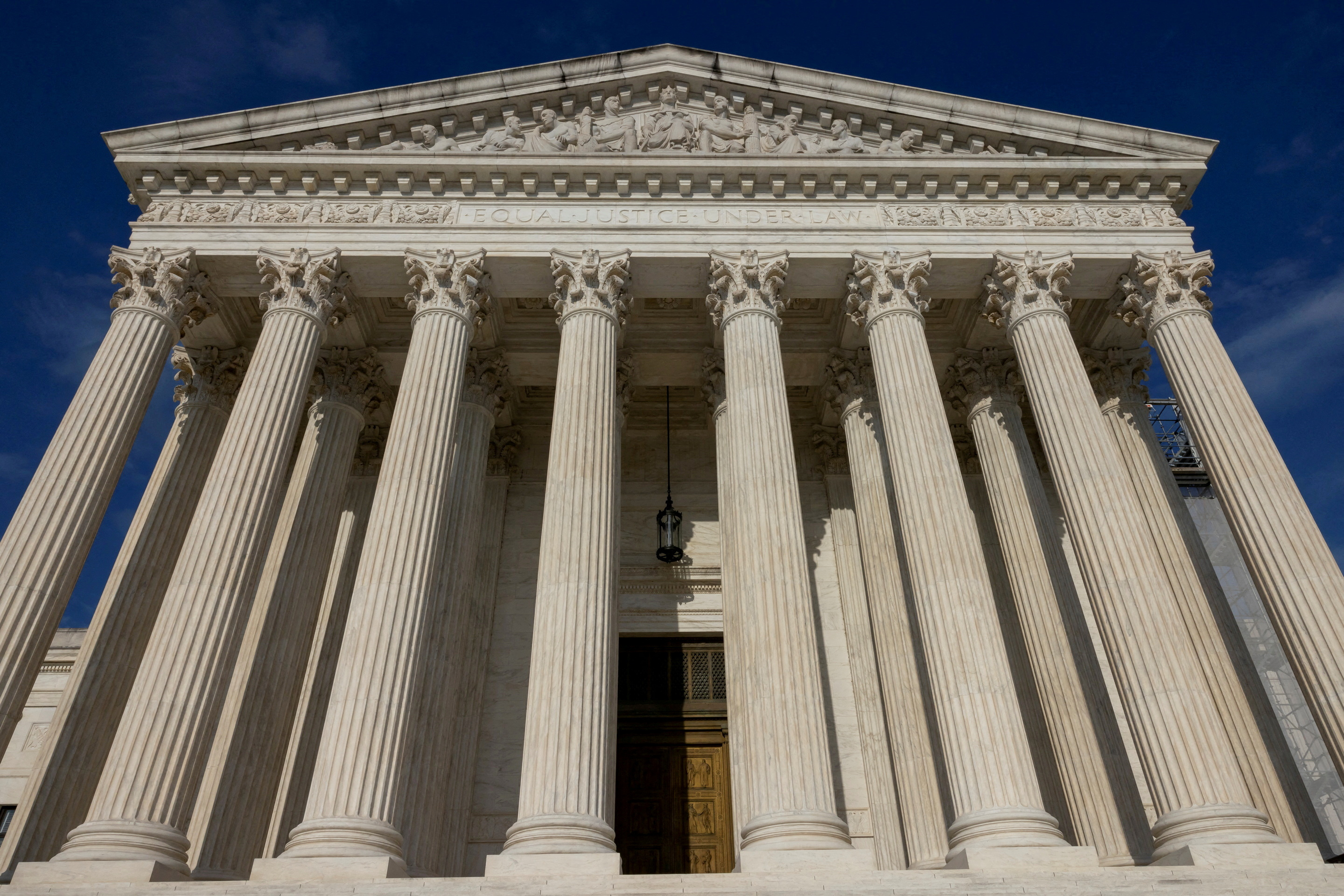 A view of the U.S. Supreme Court in Washington, DC. [File: Kevin Mohatt/Reuters]