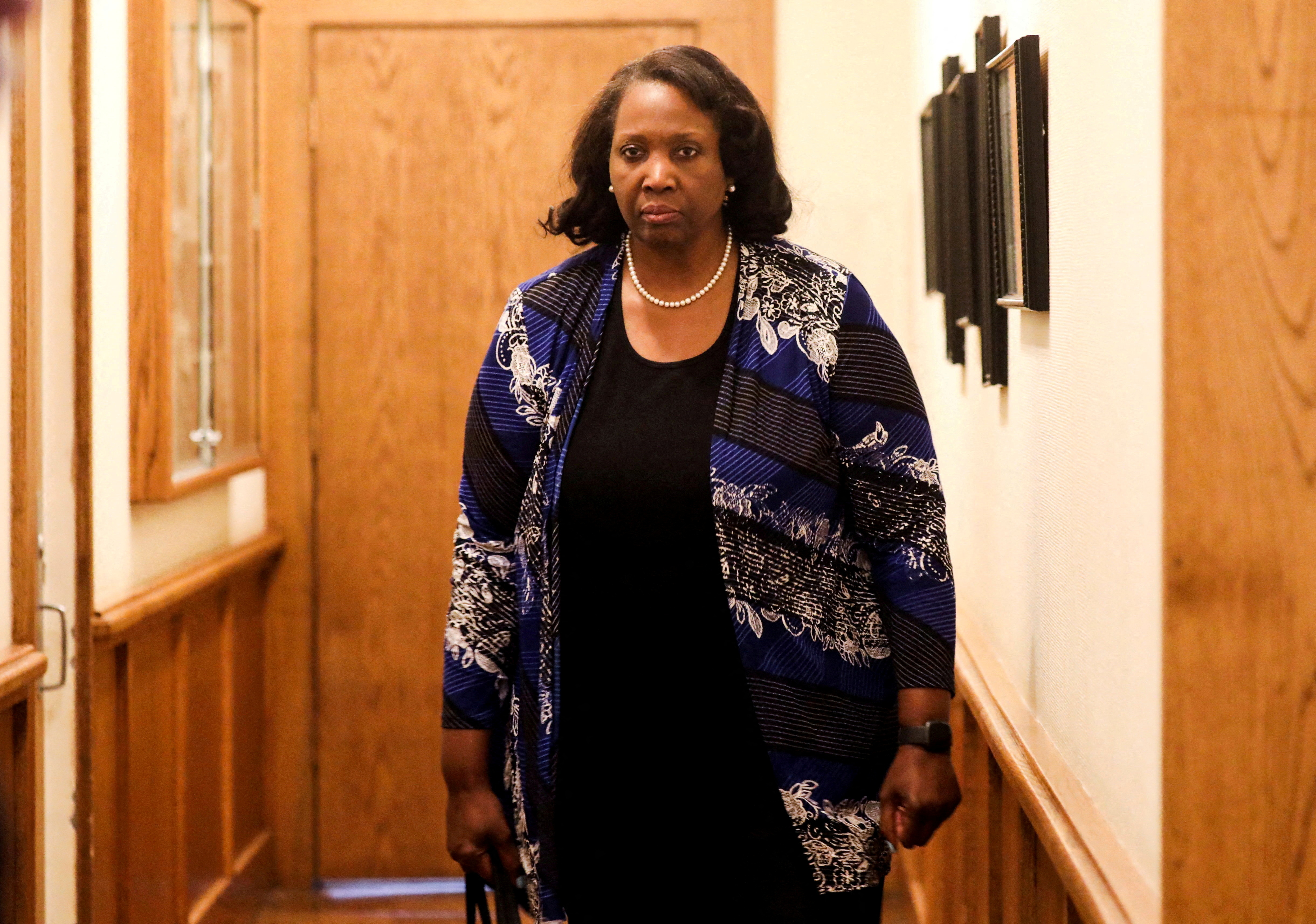 Lisa Cook was accused of mortgage fraud which prompted President Donald Trump to attempt to remove her from her post at the central bank [File: Jim Urquhart / Reuters]