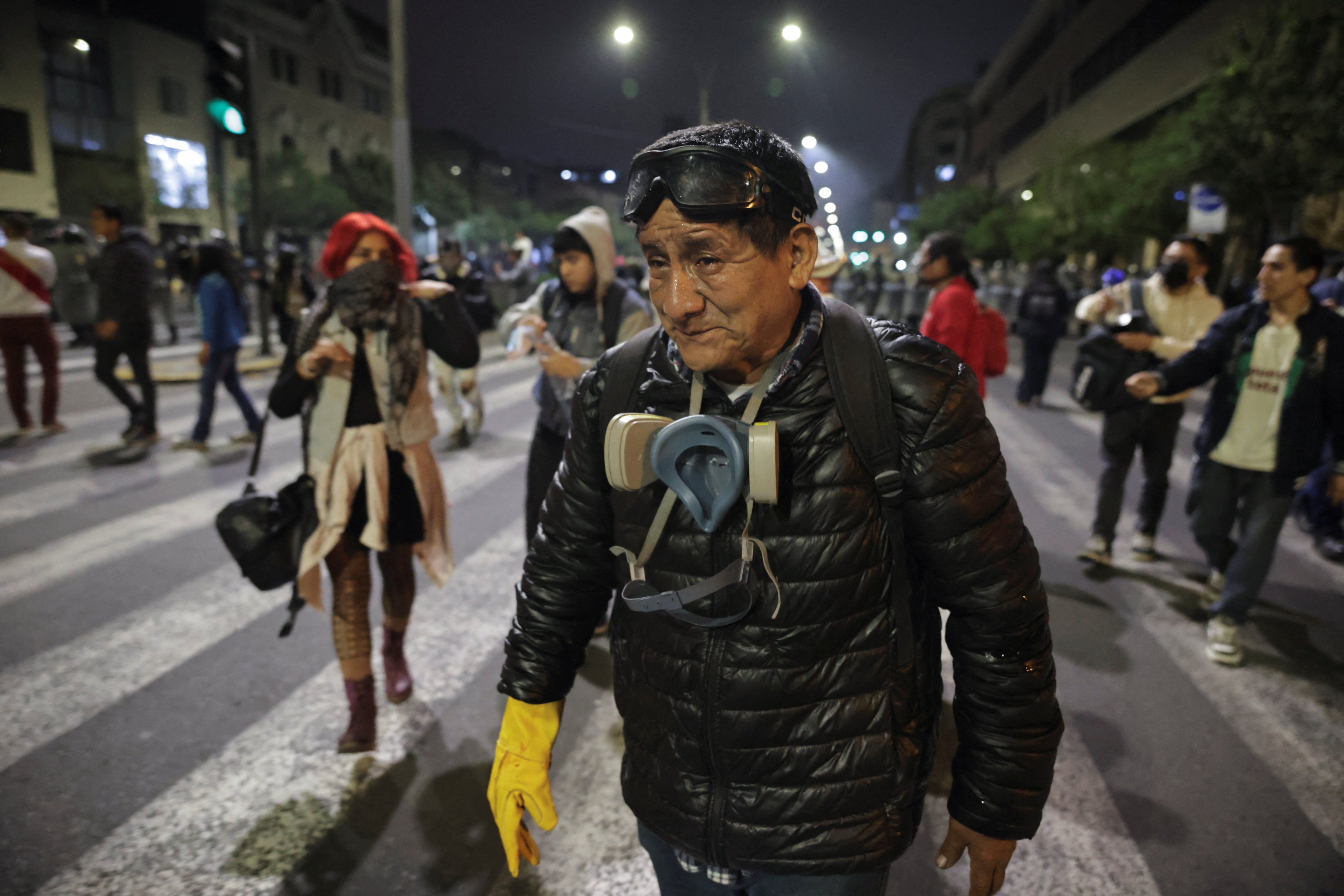 At least 19 injured in Peru anti-government protests