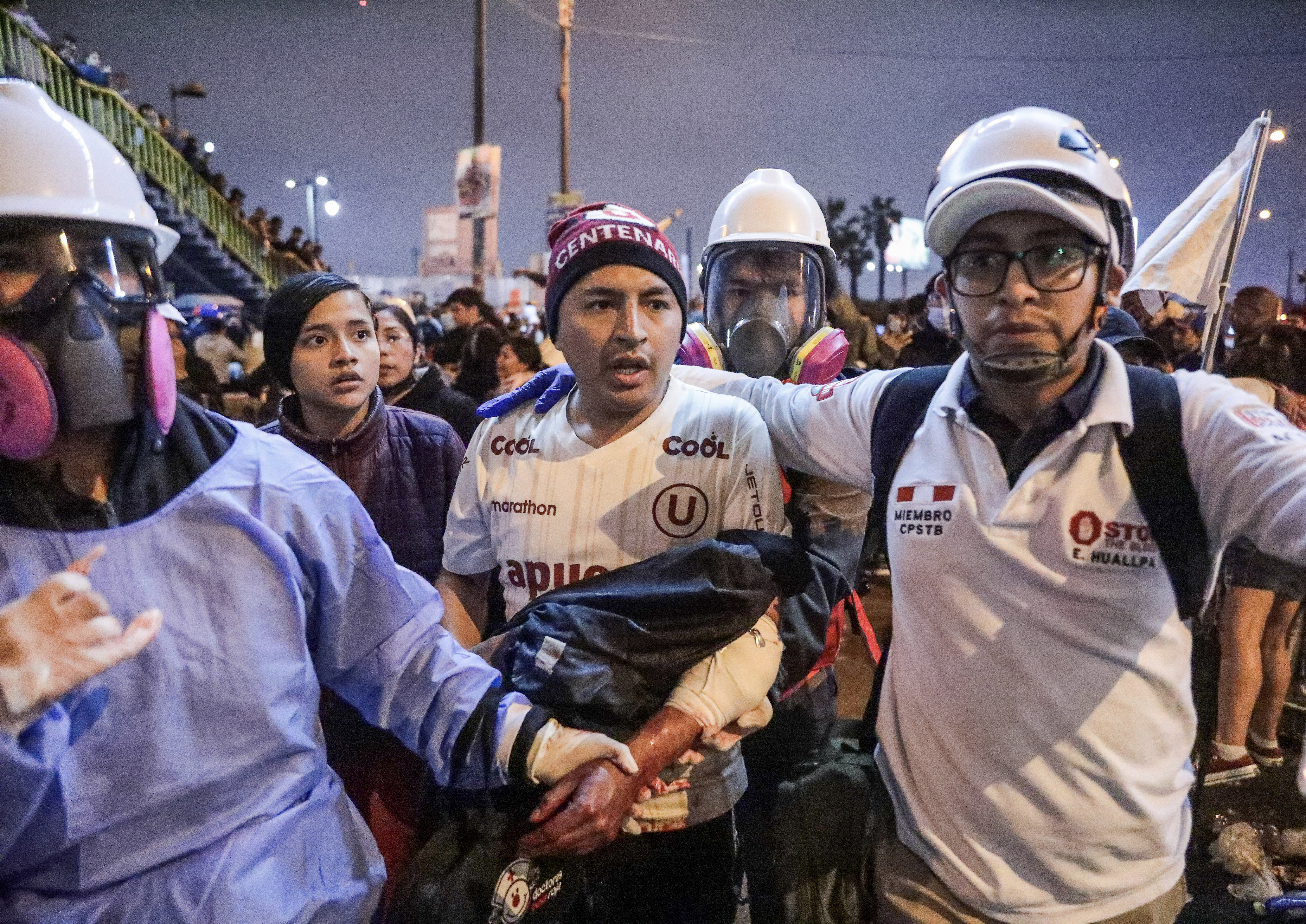 At least 19 injured in Peru anti-government protests