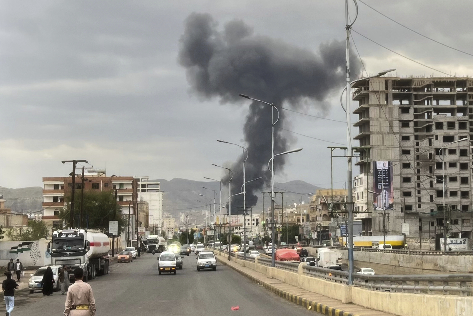 Israeli strike in Sanaa