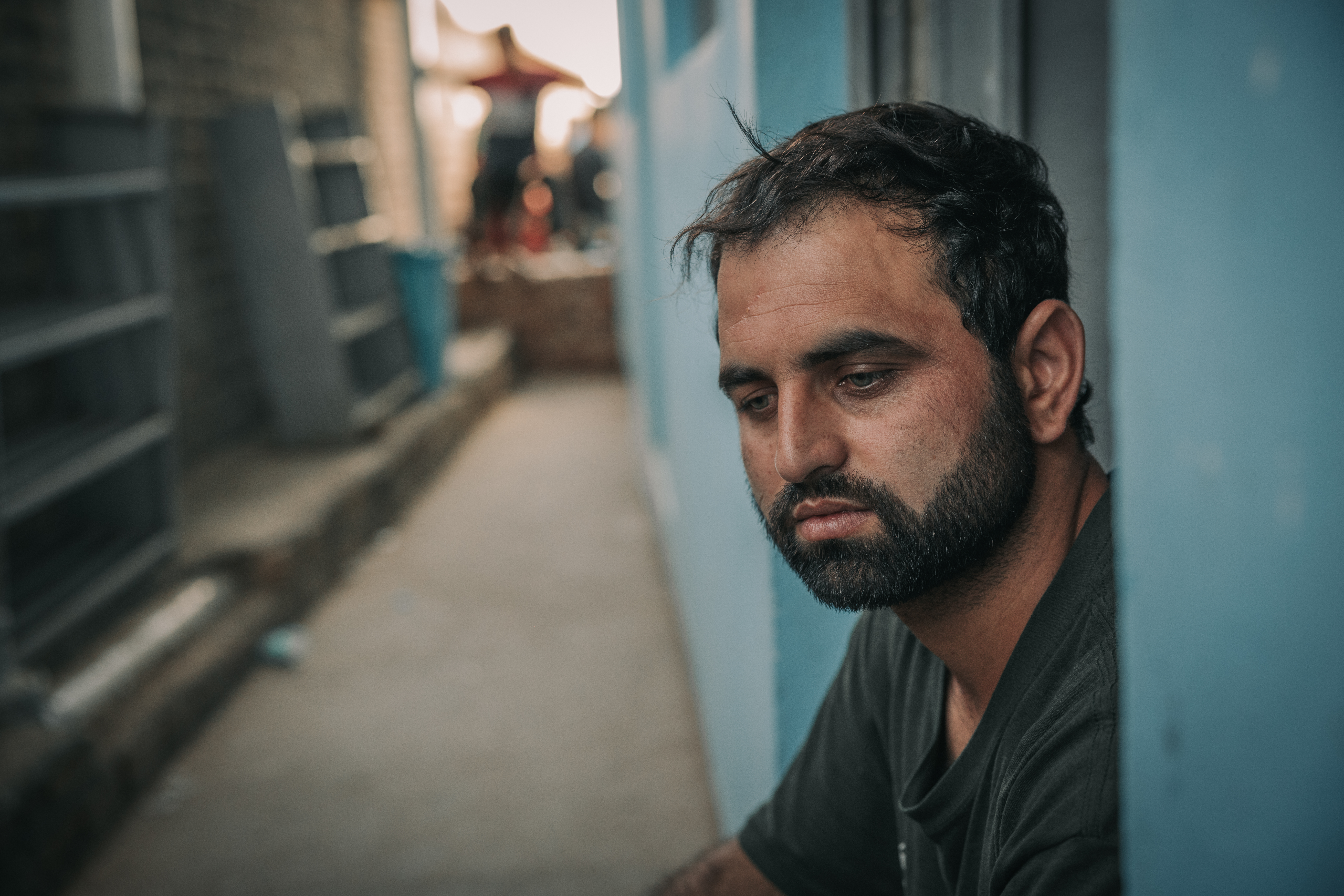 Fraidoon, 28, left Afghanistan after failing to find work despite holding a degree. “If I can just find a job here, I will never think of leaving again,” he says. Photo: IOM 2025/Mohammad Osman Azizi