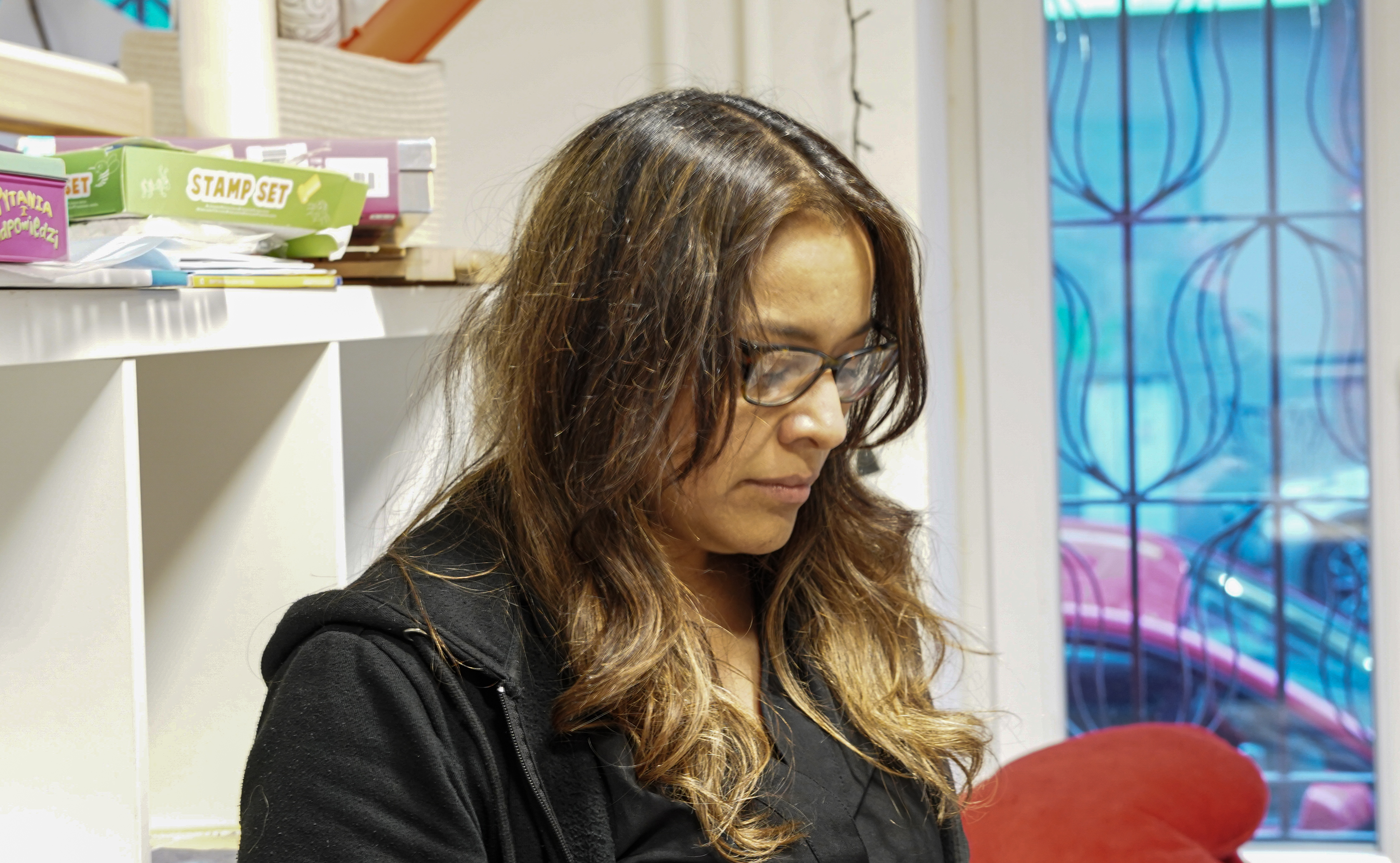Rocio Flores, 44, a mother of three, in the office of NOMADA in Wroclaw-1759249287