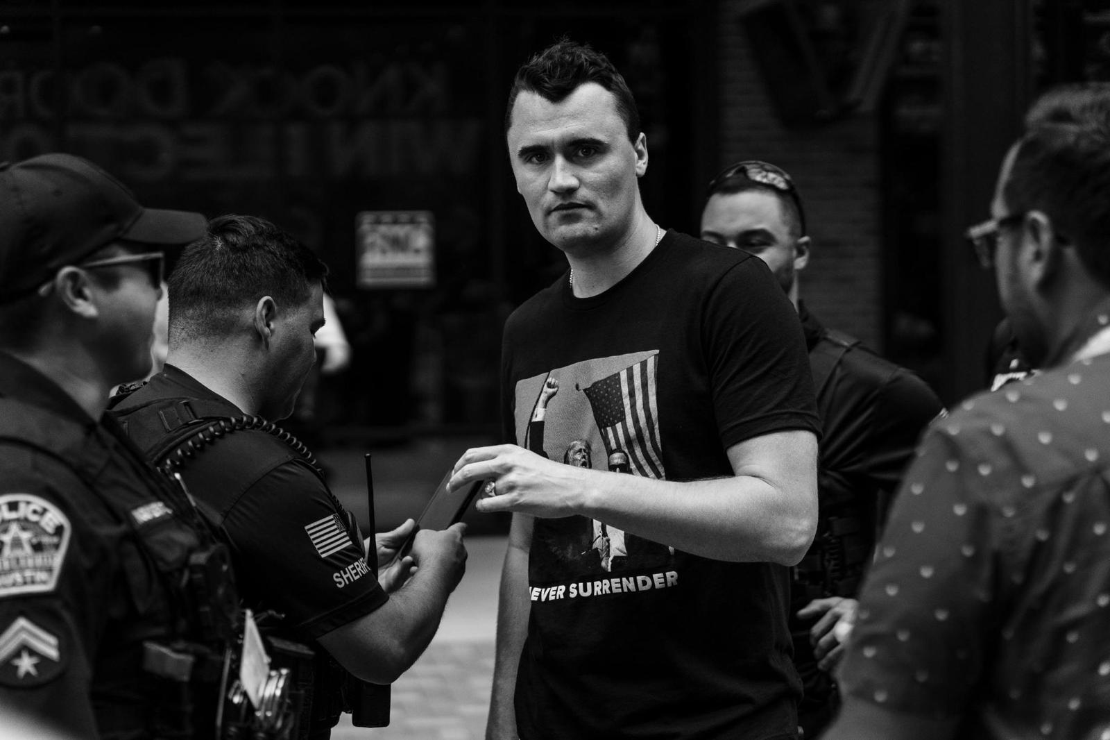 Cofounder and president of Turning Point, Charlie Kirk