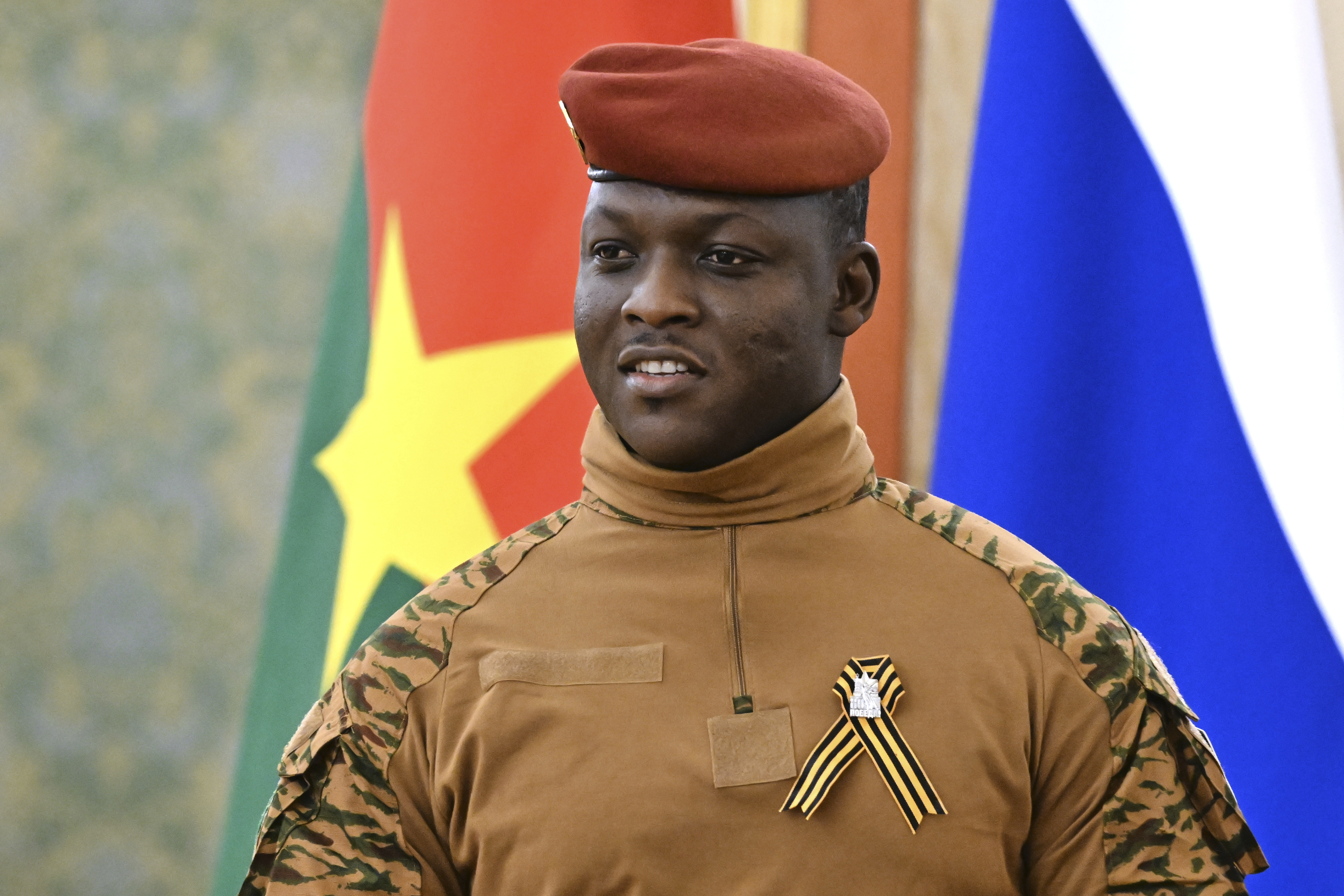 Burkina Faso President Ibrahim Traore.