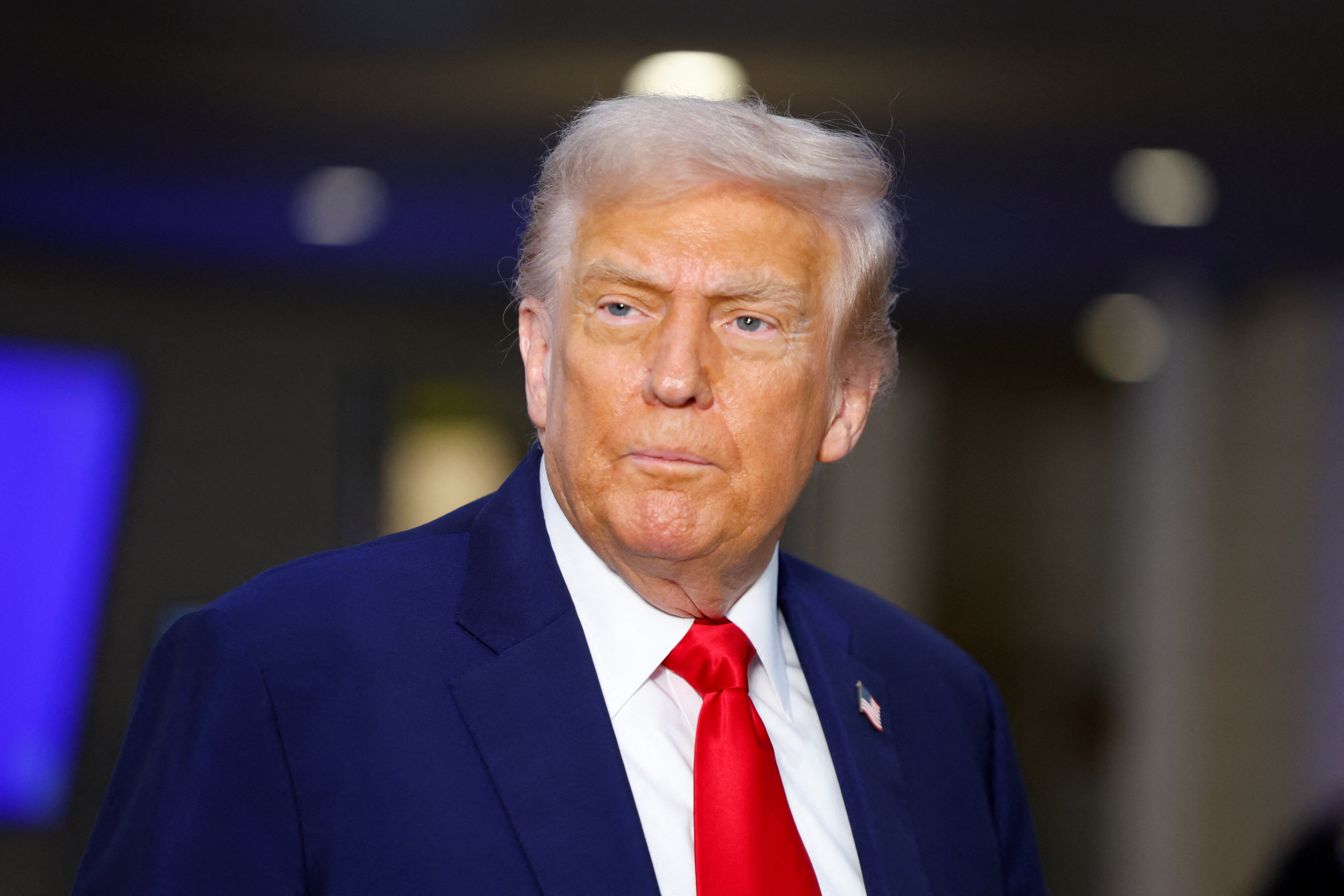 U.S. President Donald Trump arrives to attend the 80th United Nations General Assembly, in New York City, New York, U.S., September 23, 2025. REUTERS/Kylie Cooper