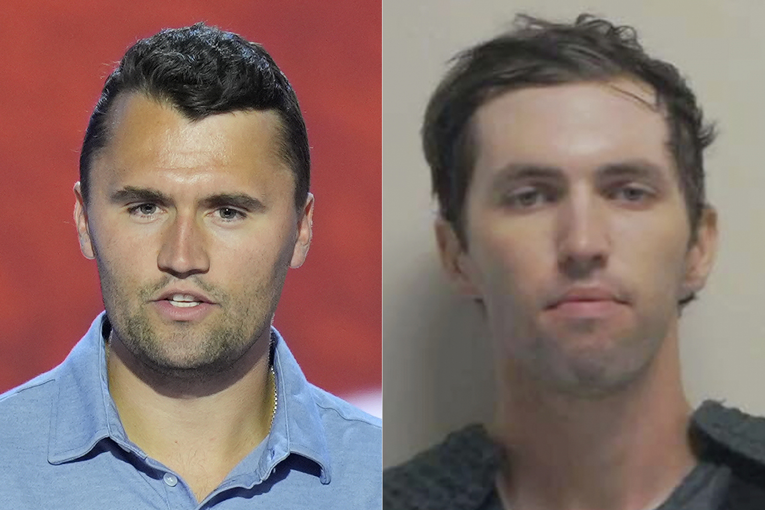 Charlie Kirk and Tyler Robinson