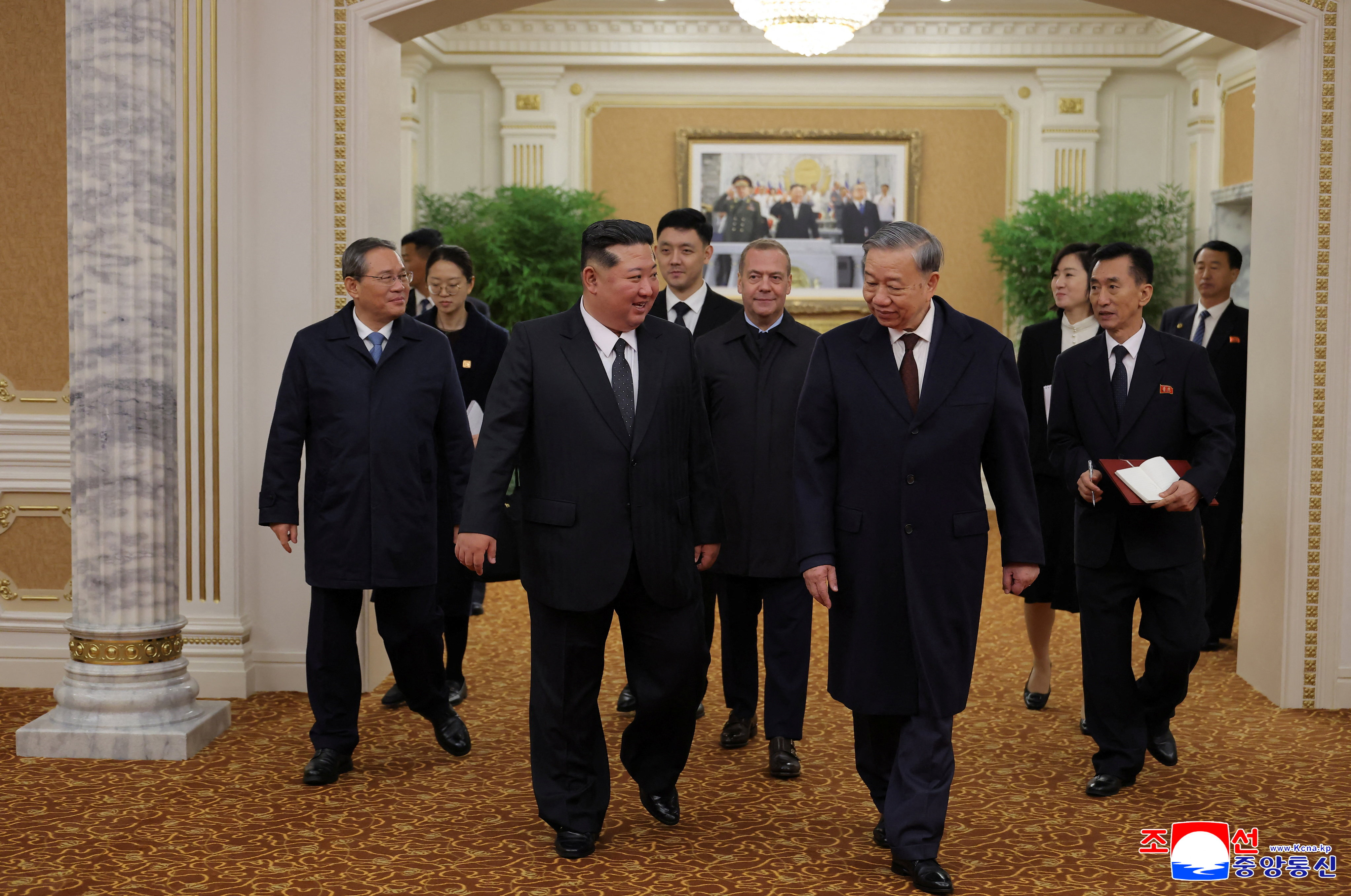 Kim showcases new missile in grand North Korean military parade