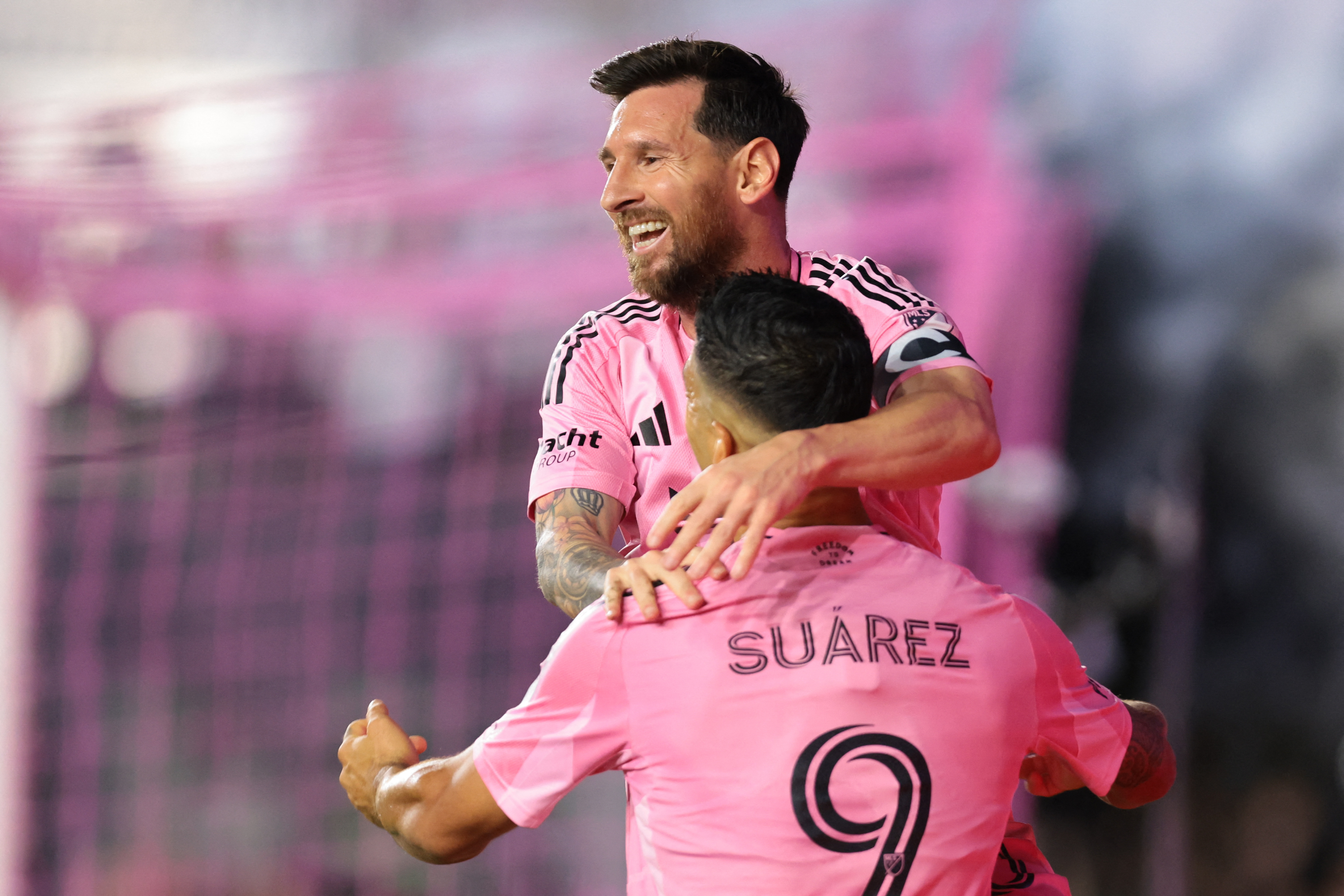 Inter Miami's Lionel Messi in MLS Cup action